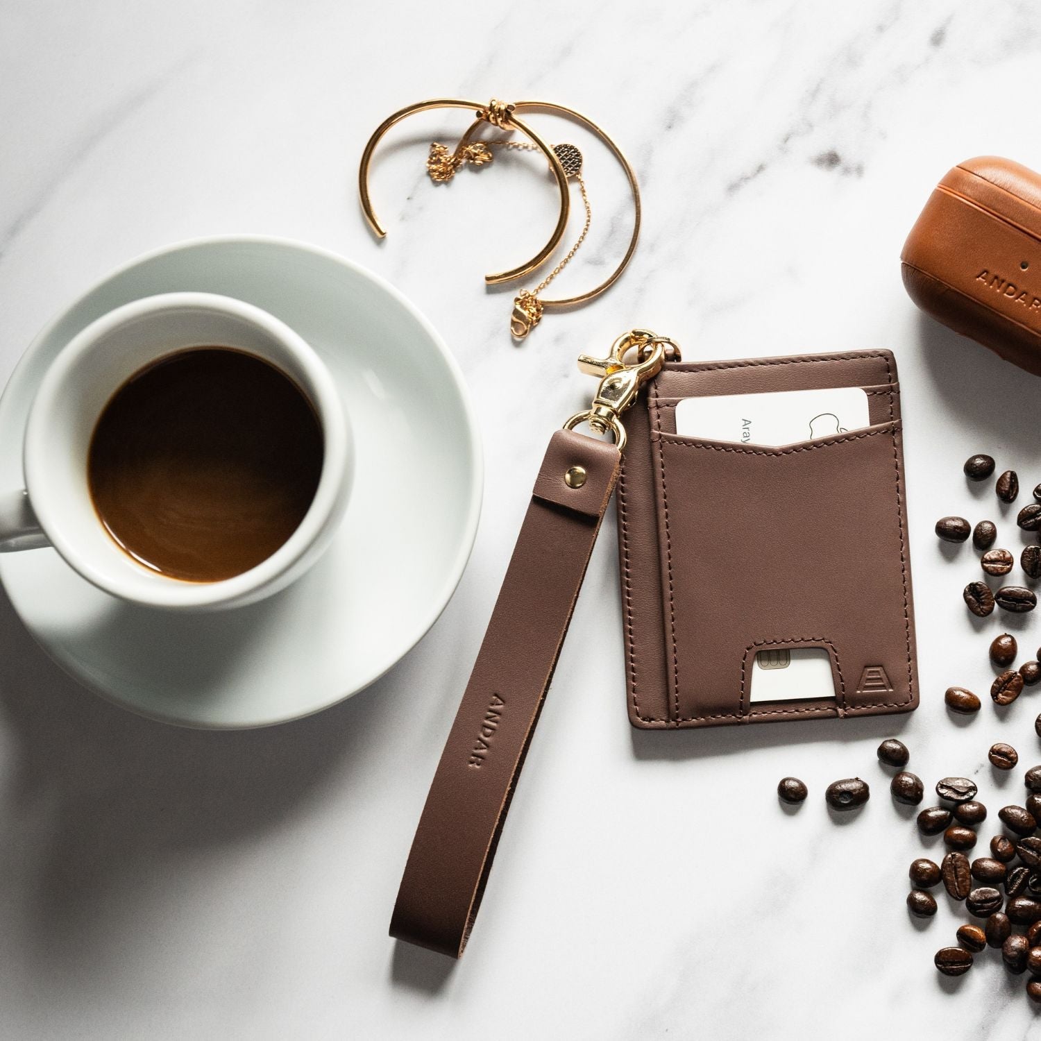 The Denner Slim RFID Leather Wallet