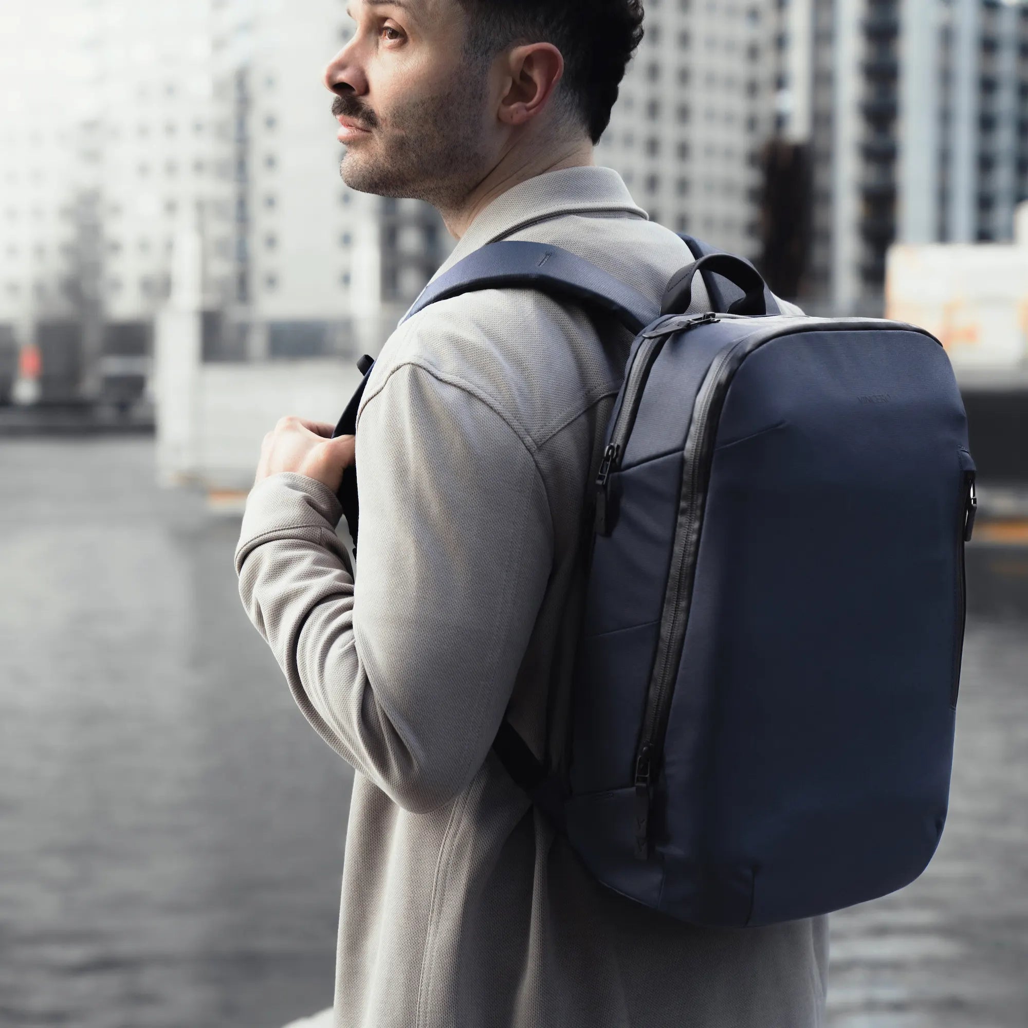 The Commuter Backpack - Midnight Blue