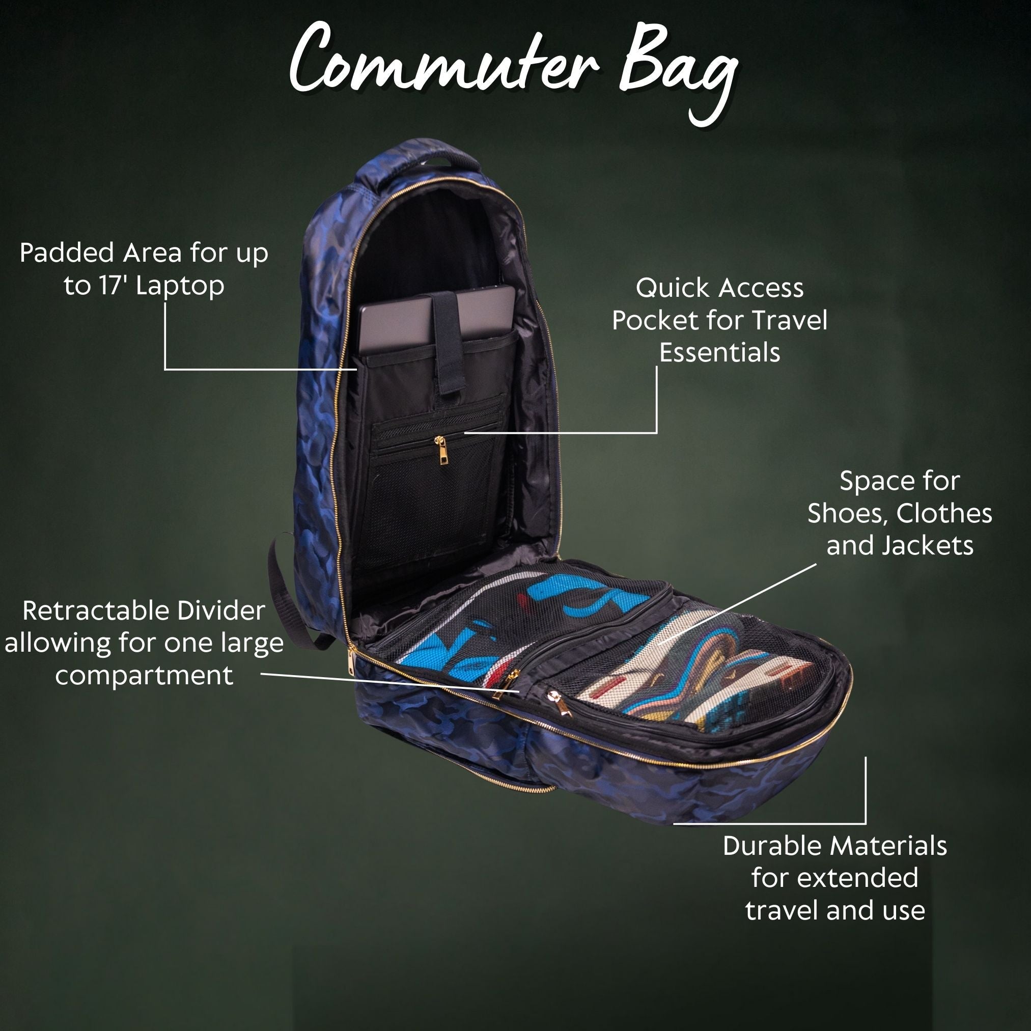 Black Leather Backpack Daily Commuter Bag