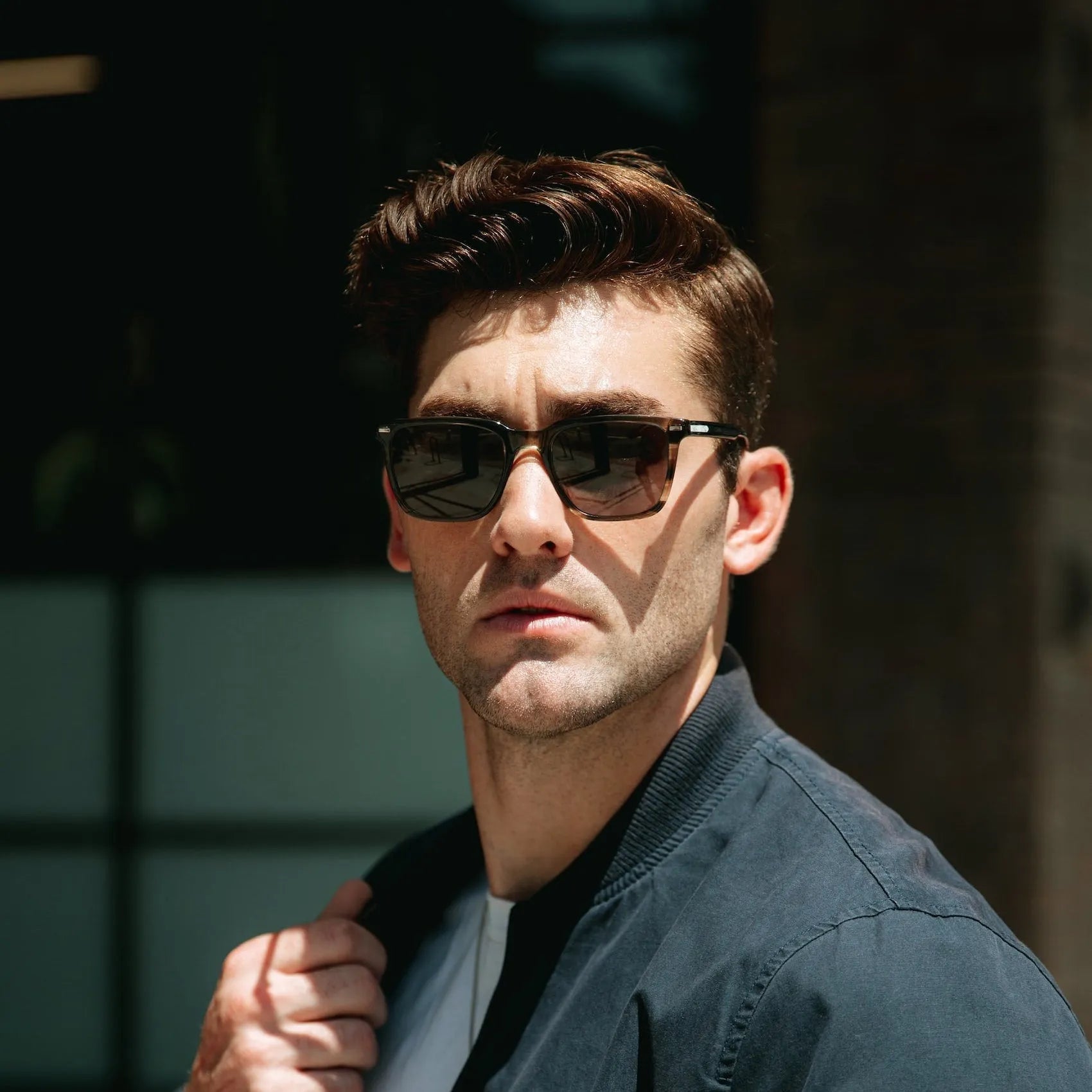 The Cooper Sunglasses - Black Smoke