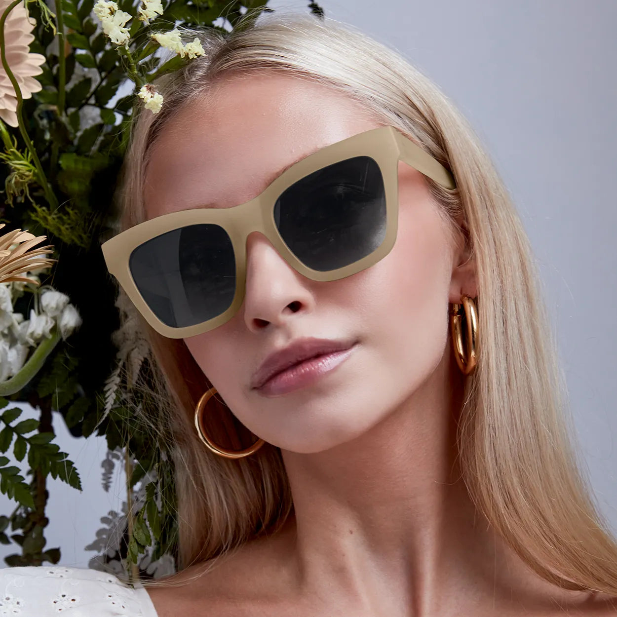 Cosmo Sunglasses - Nude