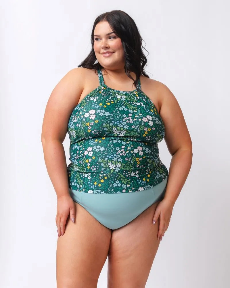 Azul High-Waist Bottom