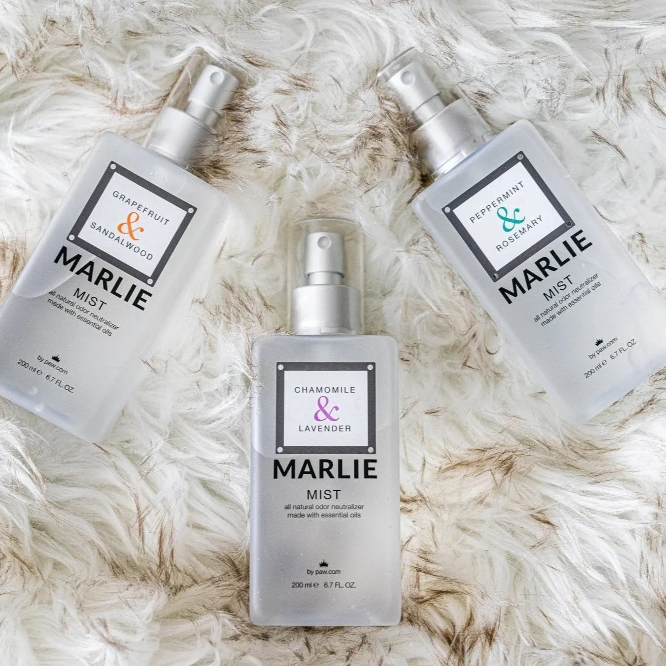 Marlie Mist Pet Odor Eliminator Spray with Essential Oils