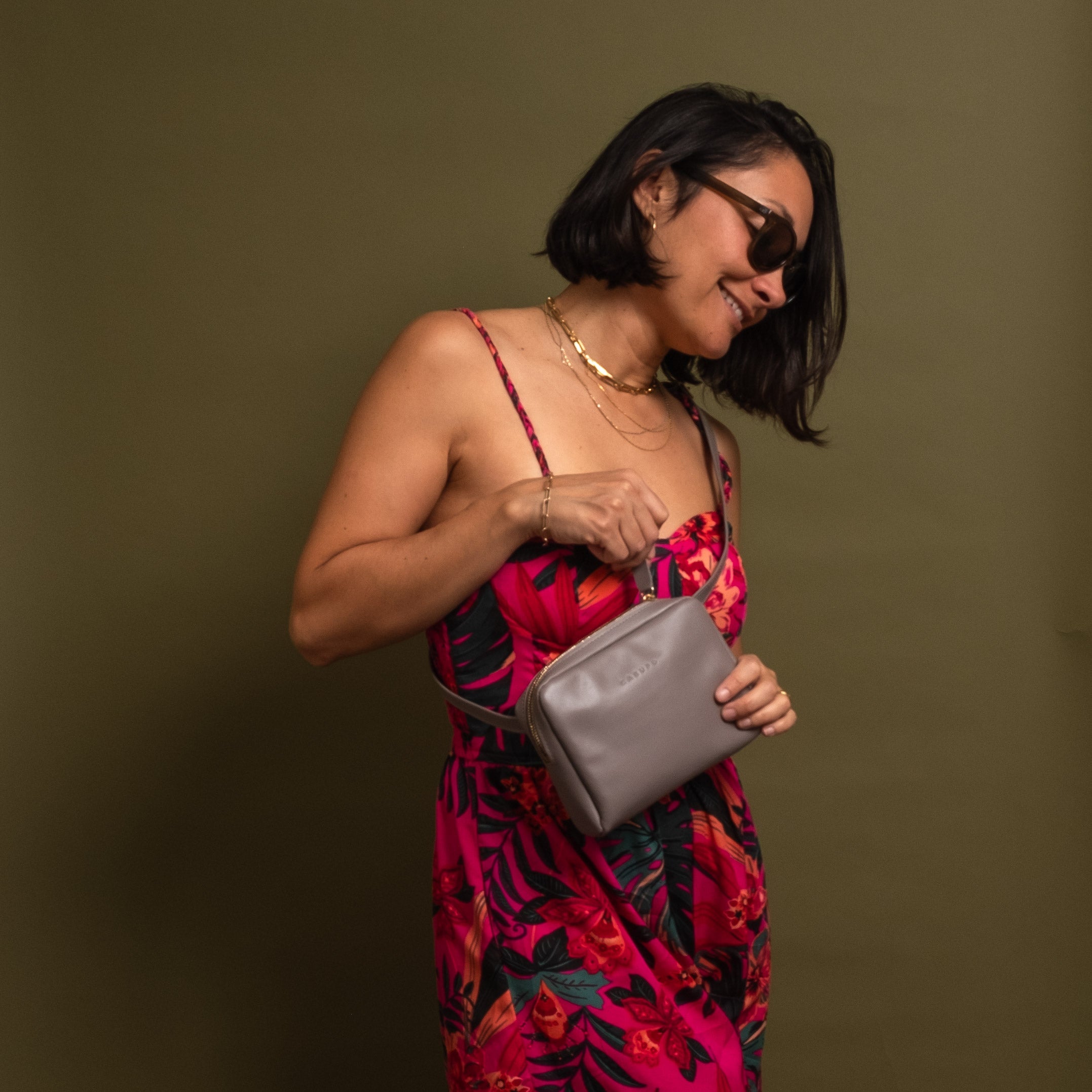 Fanny Pack Crossbody Bag - Misty Lilac