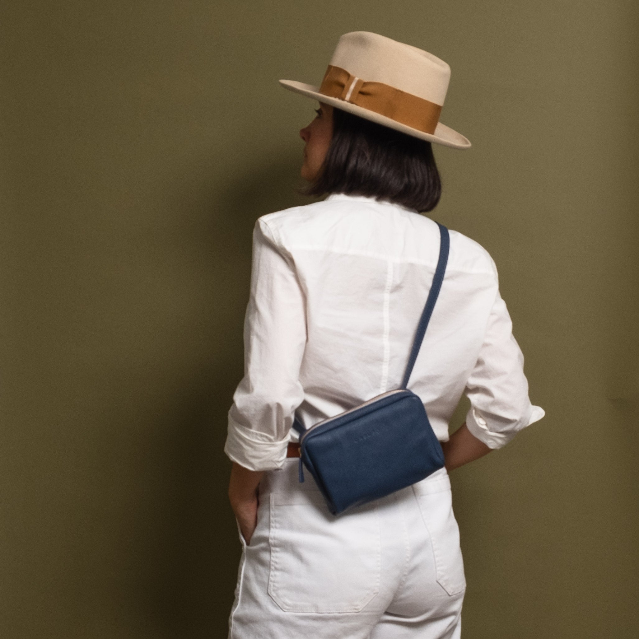 Fanny Pack Crossbody Bag - Blue
