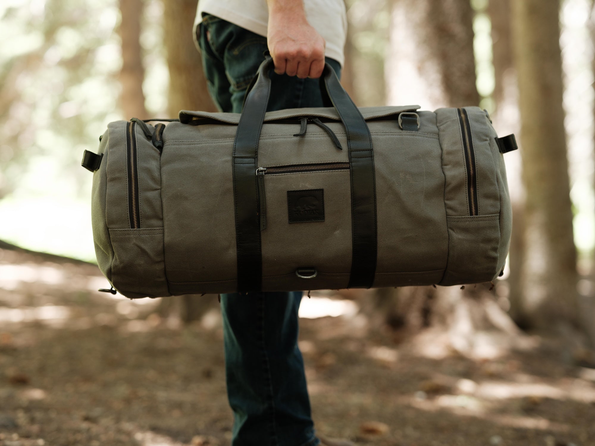 55L Nomad Canvas Duffel Bag