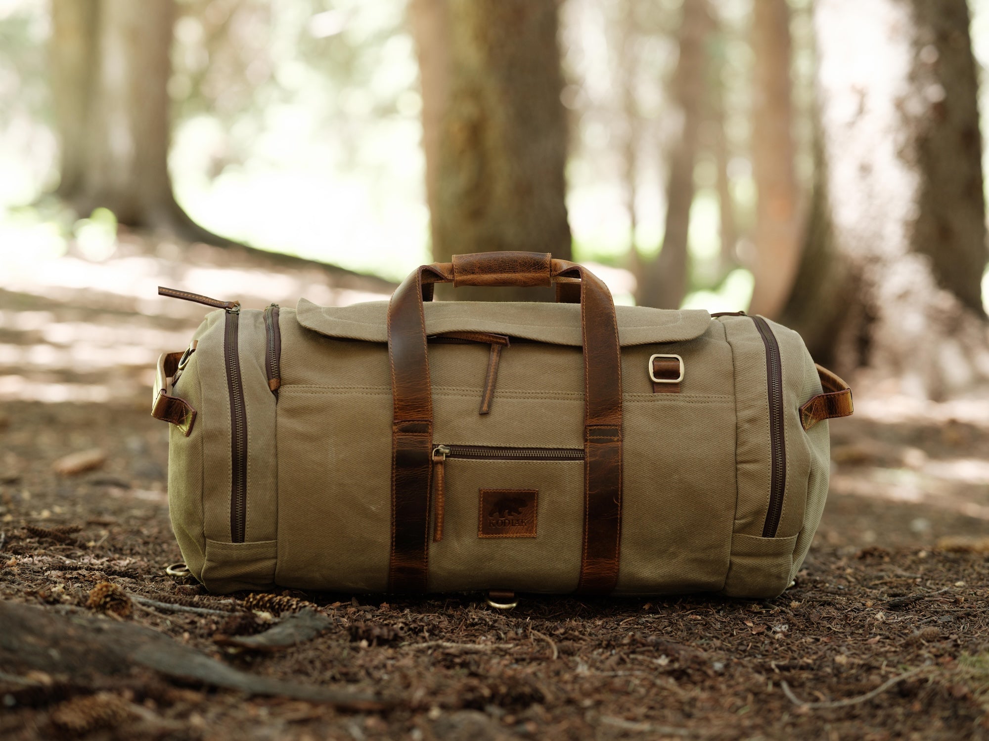 55L Nomad Canvas Duffel Bag
