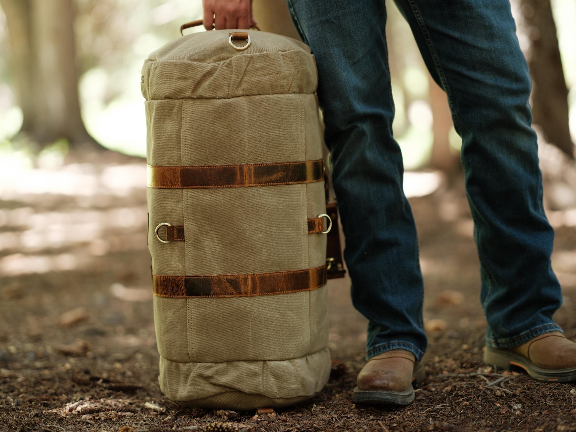 55L Nomad Canvas Duffel Bag