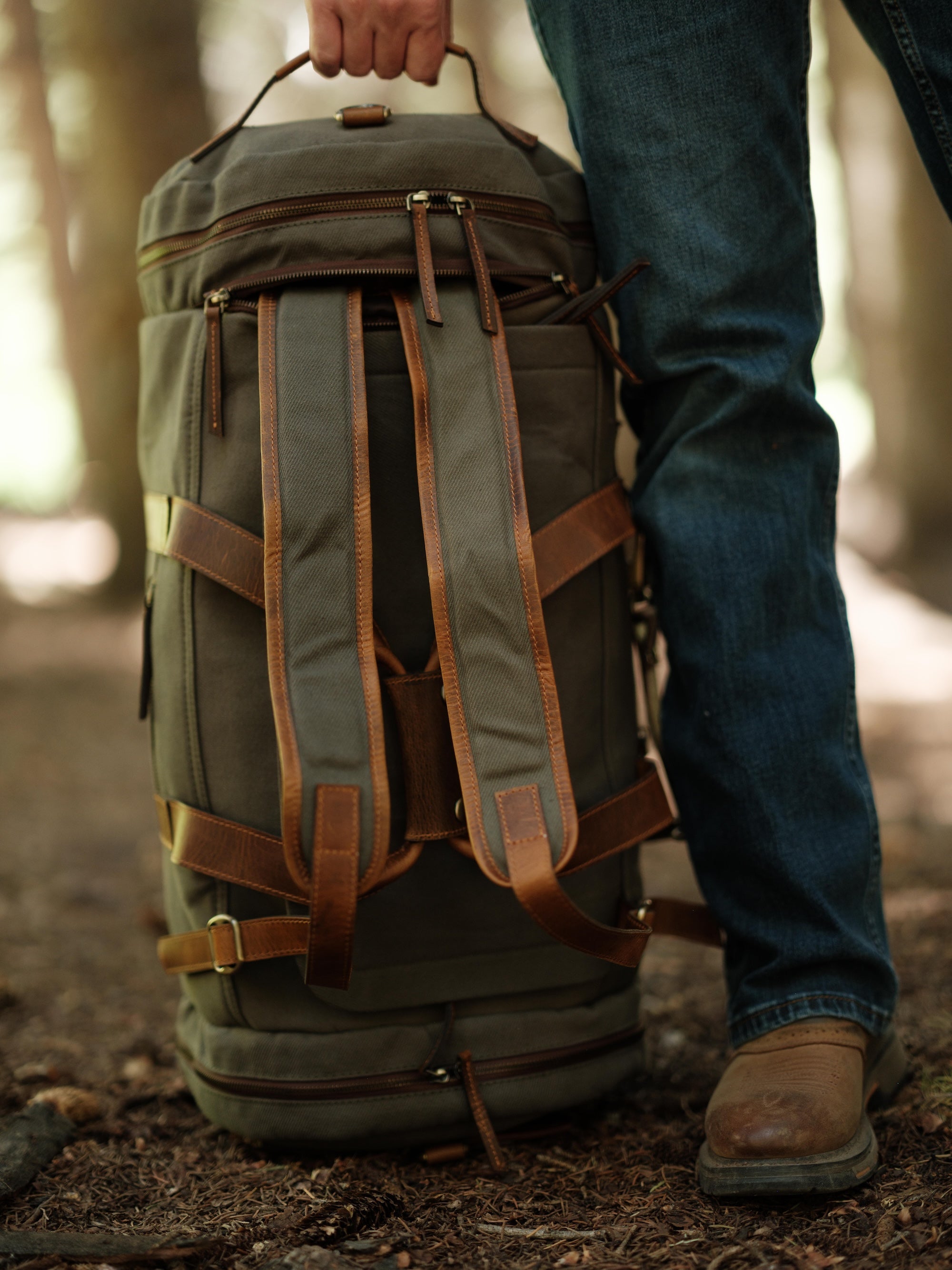 55L Nomad Canvas Duffel Bag