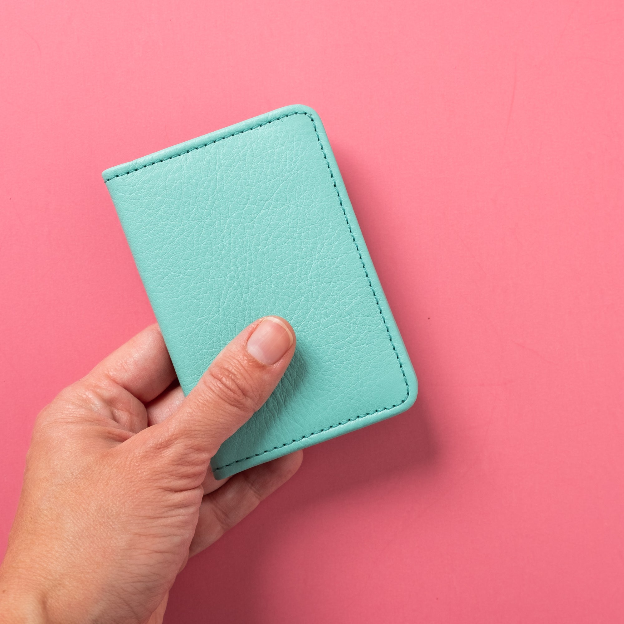 Compact Bifold with RFID Protection - Baby Blue