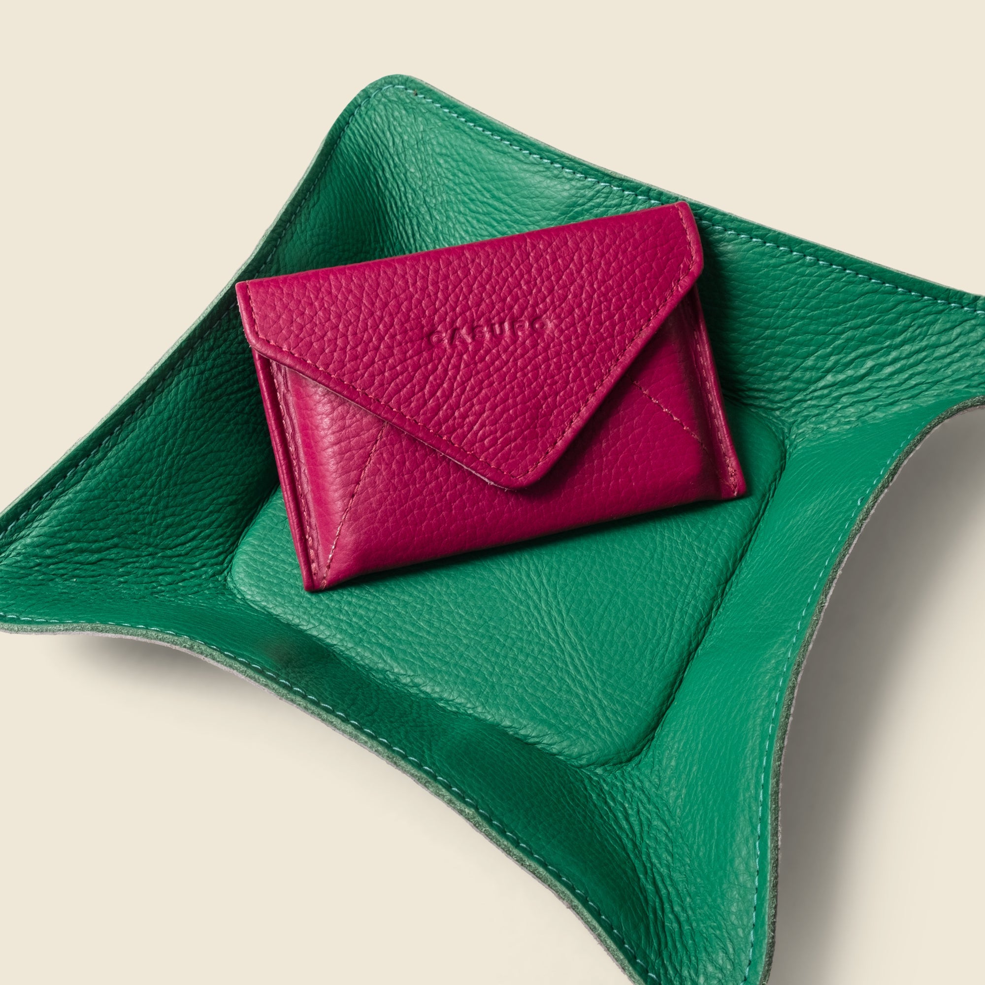 Travel Valet Tray - Green