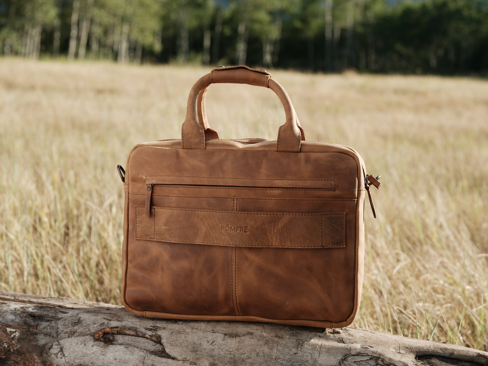 Leather Pilot Briefcase