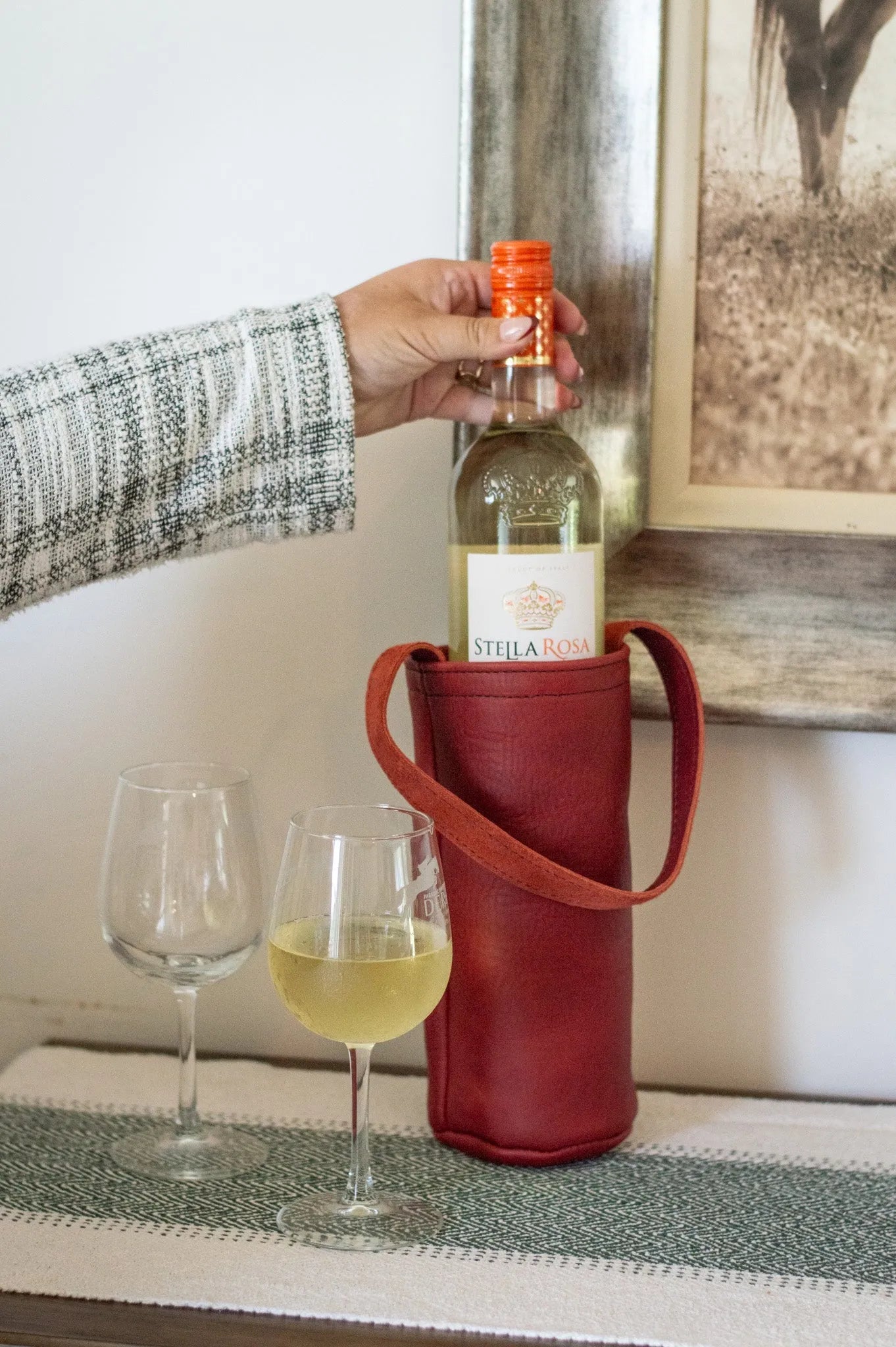 Urban Wine Tote Bag