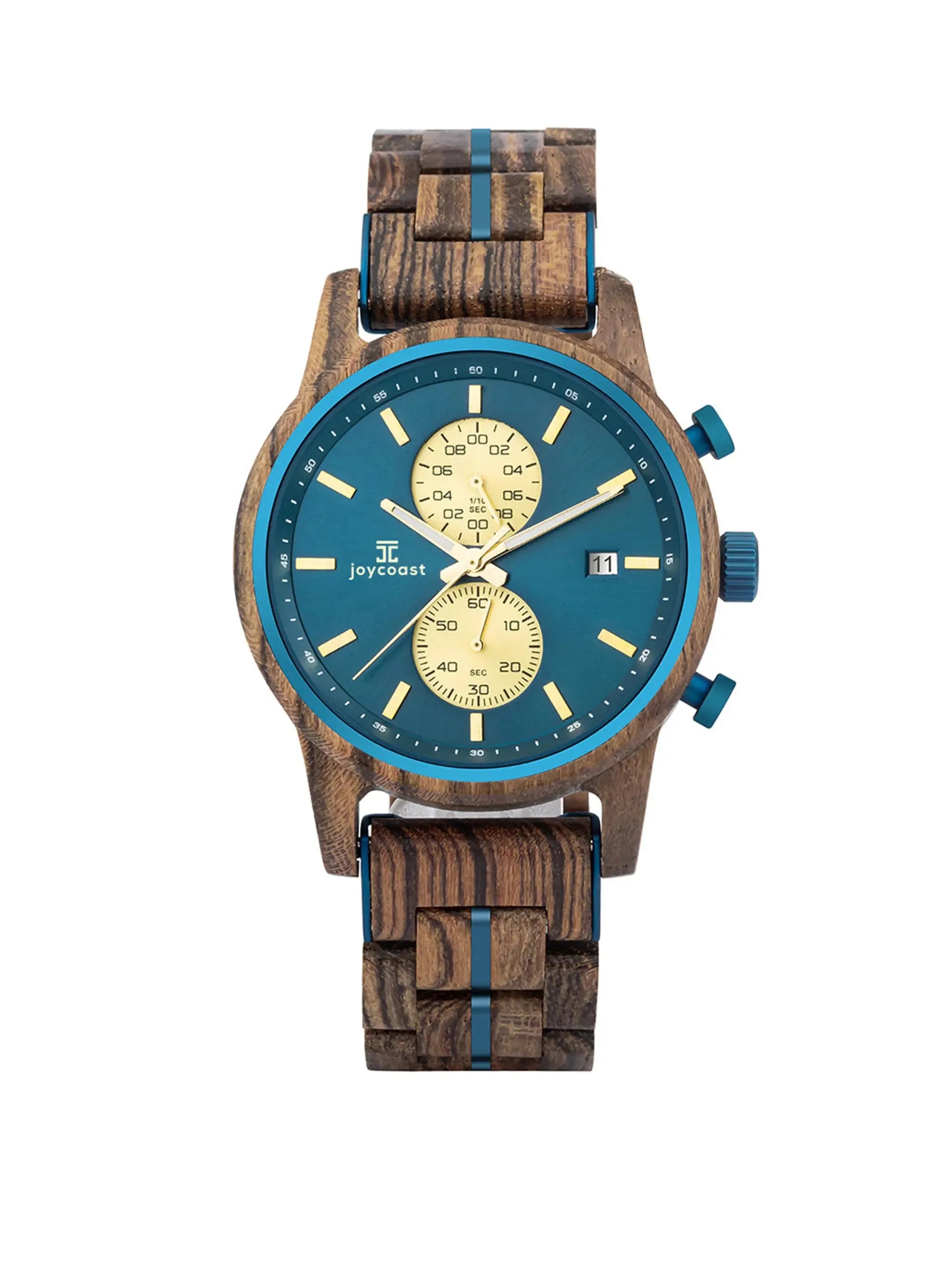 Aries Men's Watches | Zebrawood Chronograph
