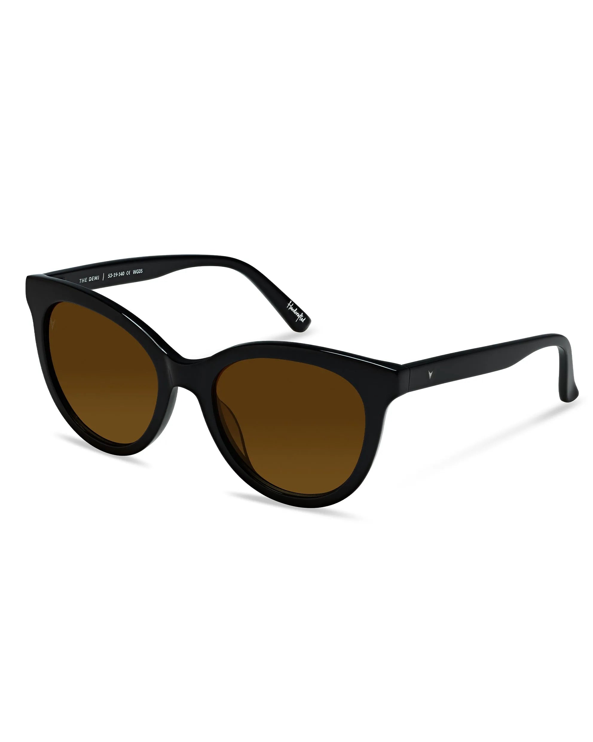 The Demi Sunglasses - Jet Black