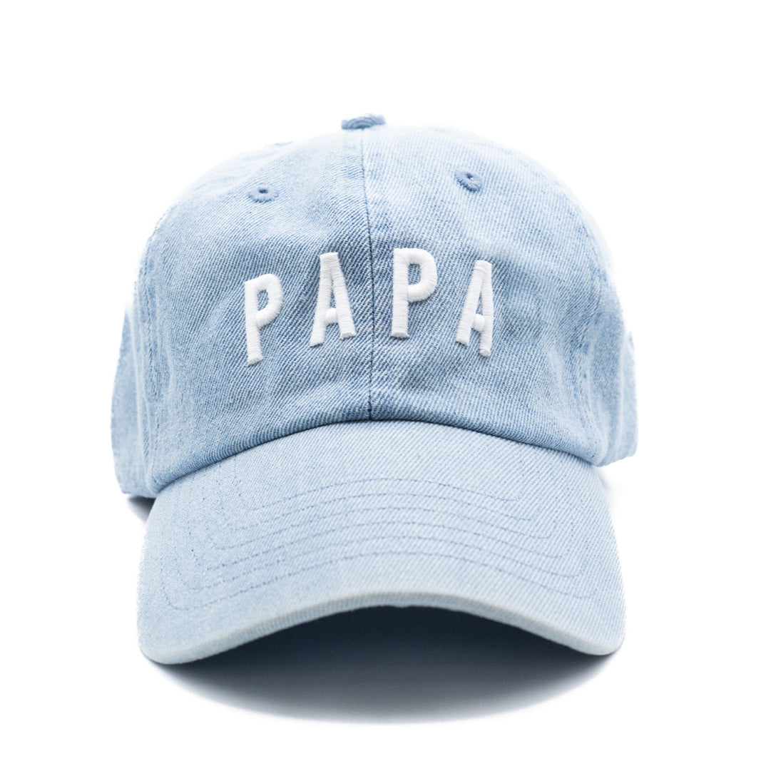 Denim Papa Hat