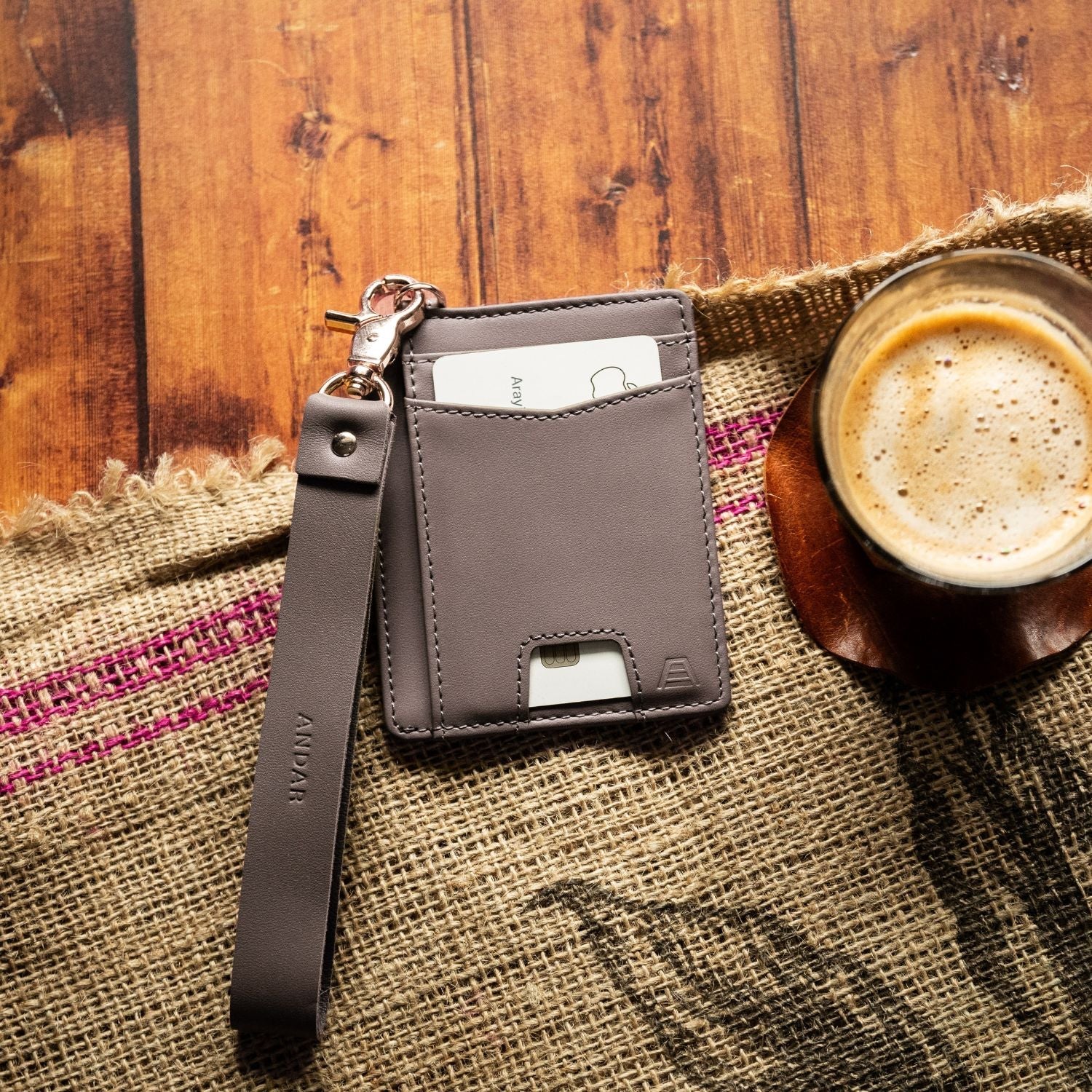 The Denner Slim RFID Leather Wallet