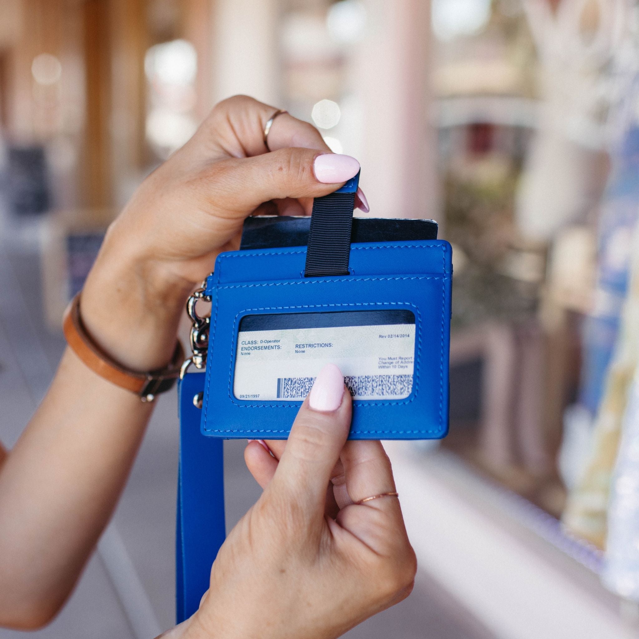 The Denner Slim RFID Leather Wallet