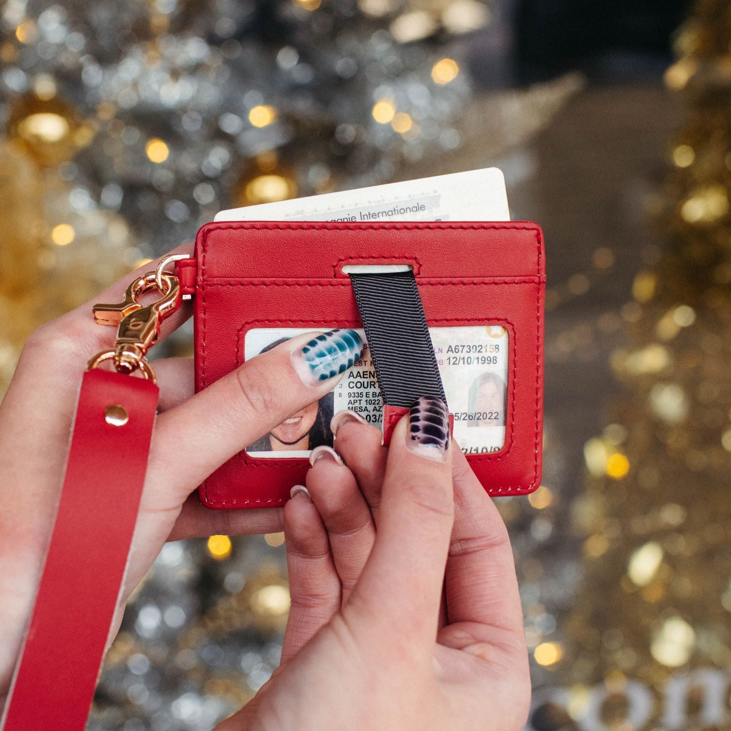 The Denner Slim RFID Leather Wallet