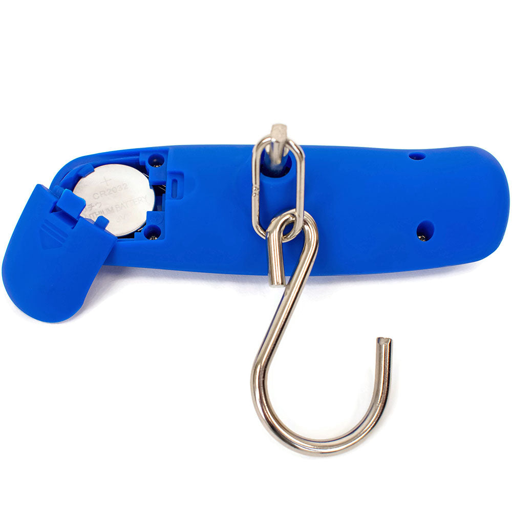 Báscula digital para equipaje con gancho de acero inoxidable