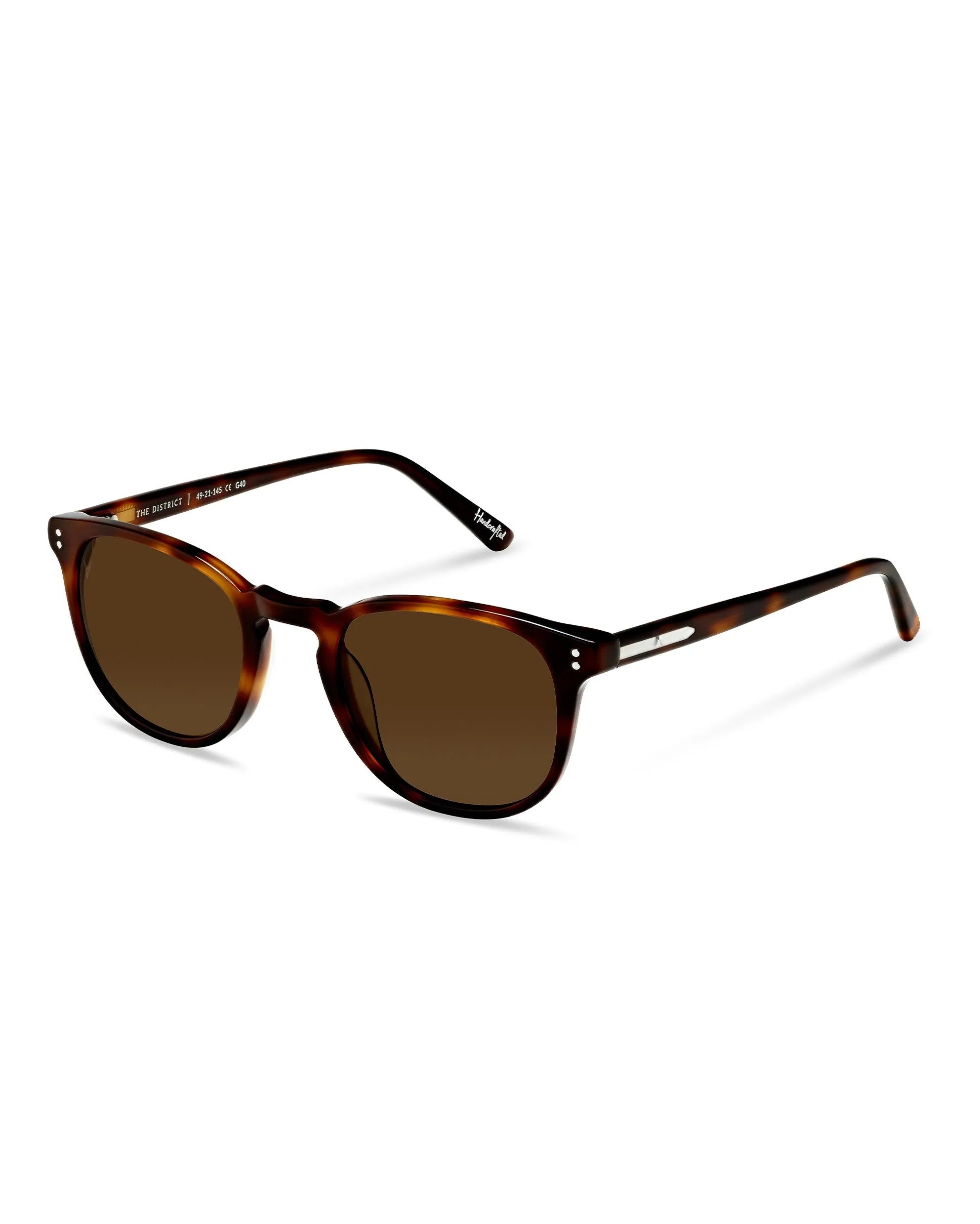 The District II Sunglasses - Rye Tort