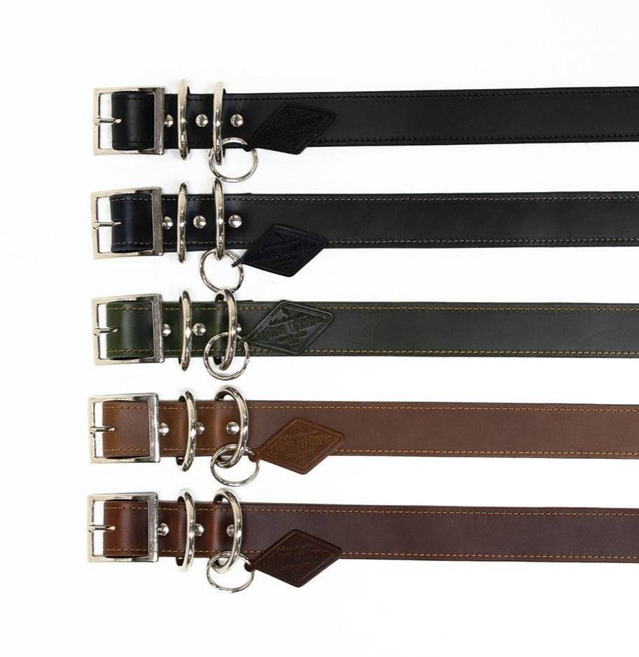 Leather Dog Collar - Designer