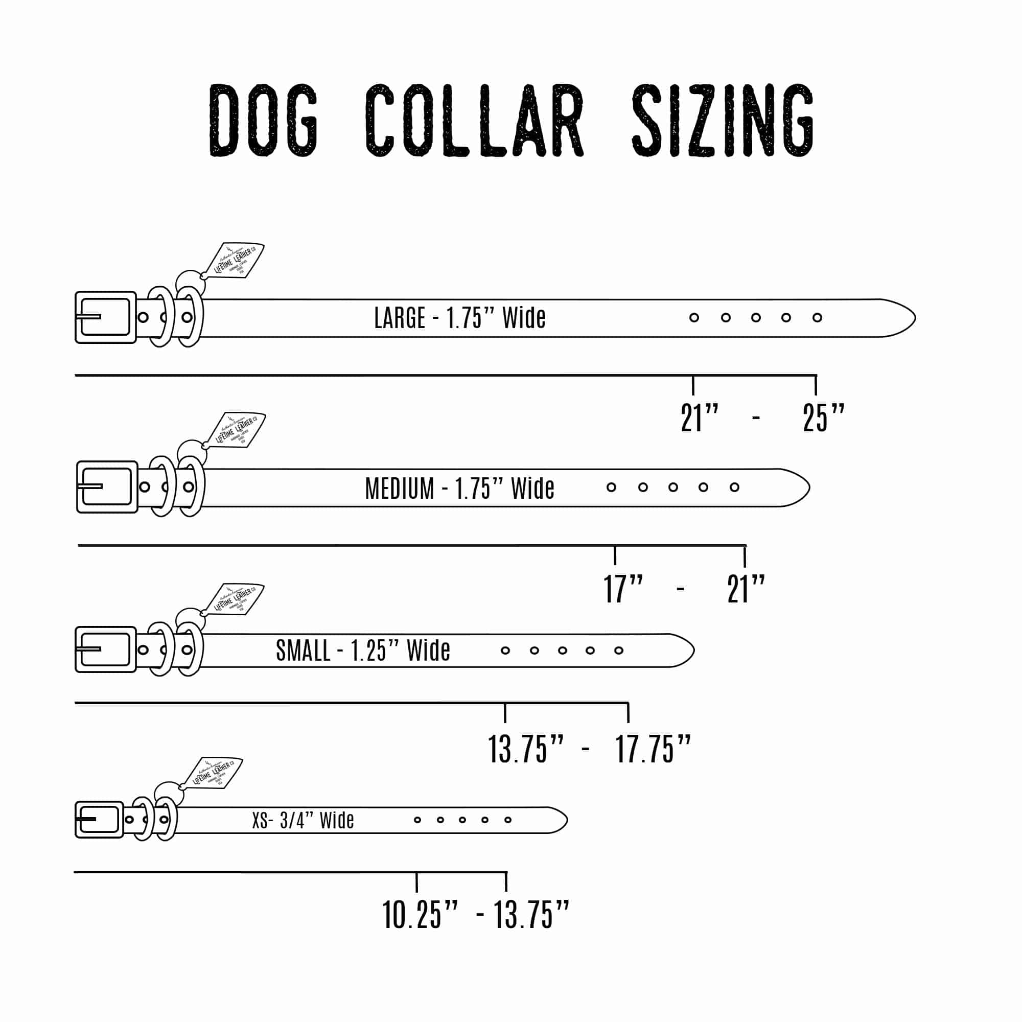 Leather Dog Collar - Designer