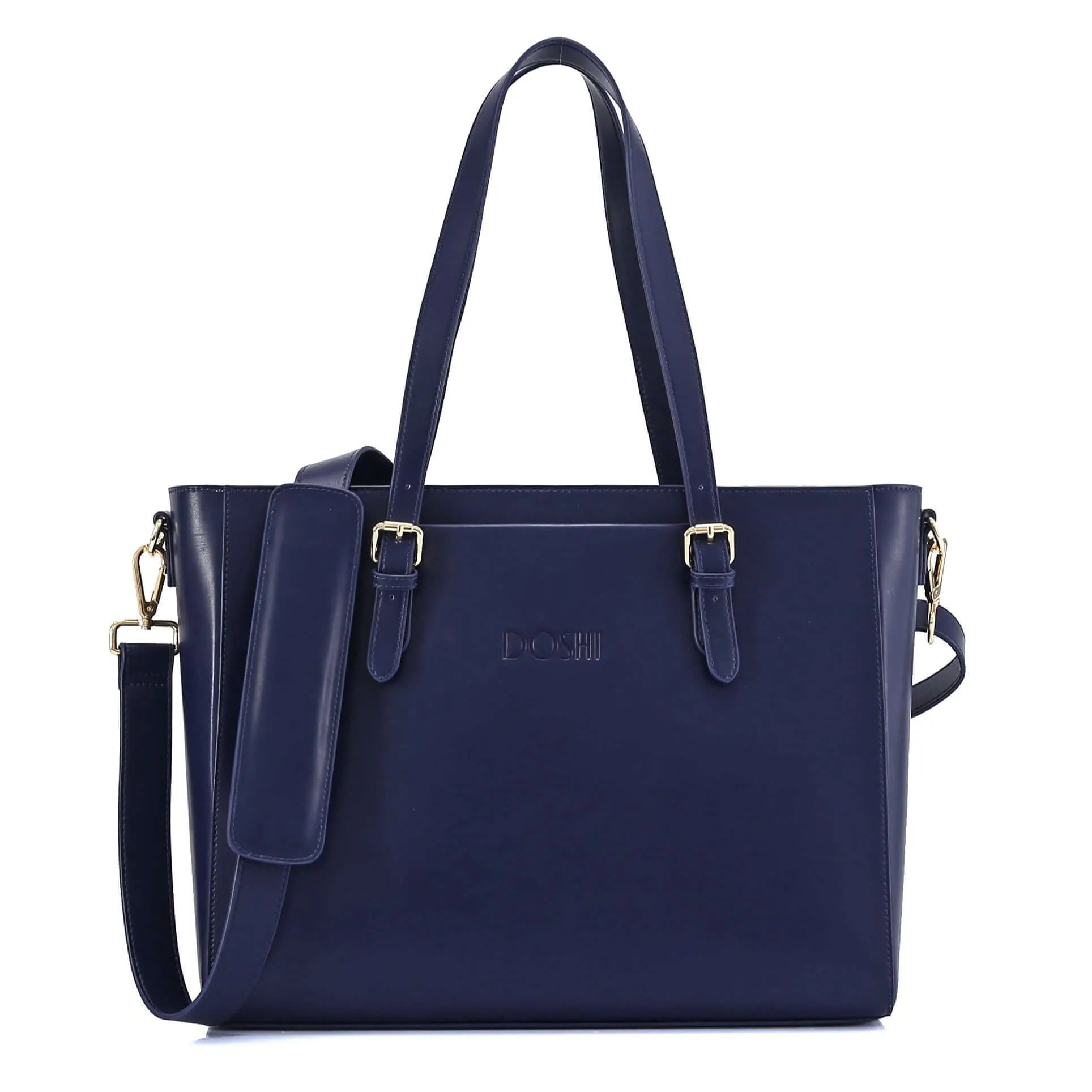 Professional Vegan Leather Work Tote Bag