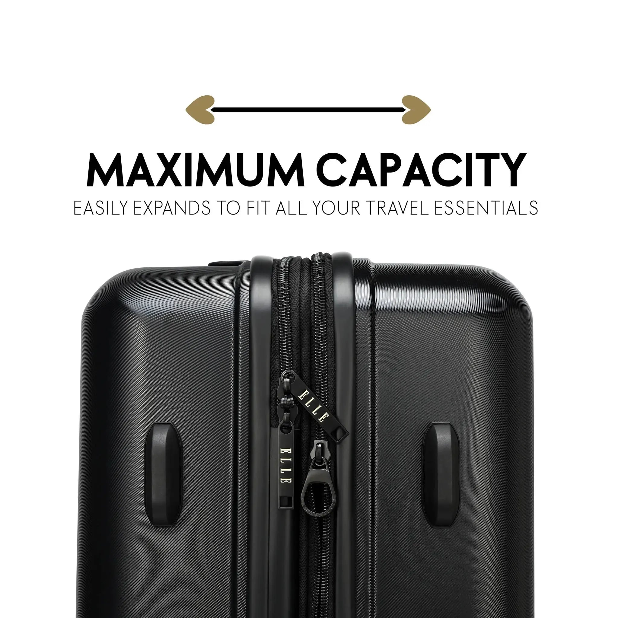 Expedition 3 Piece Expandable Polycarbonate Luggage Set