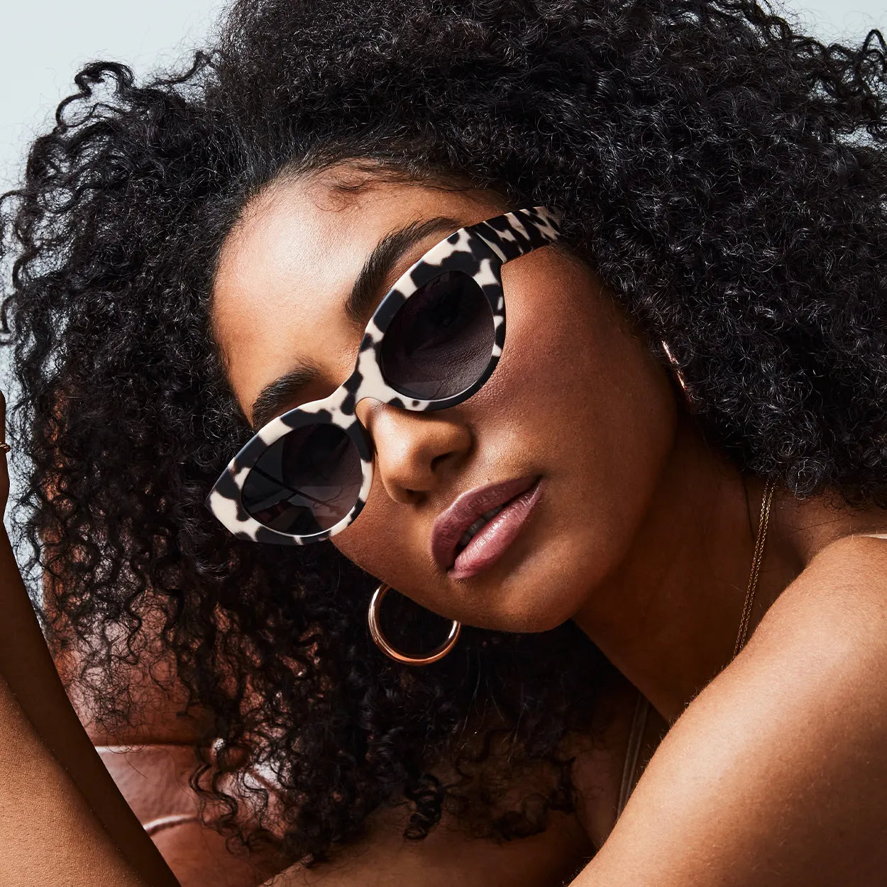 Elizabeth Sunglasses - Blonde Tortoise