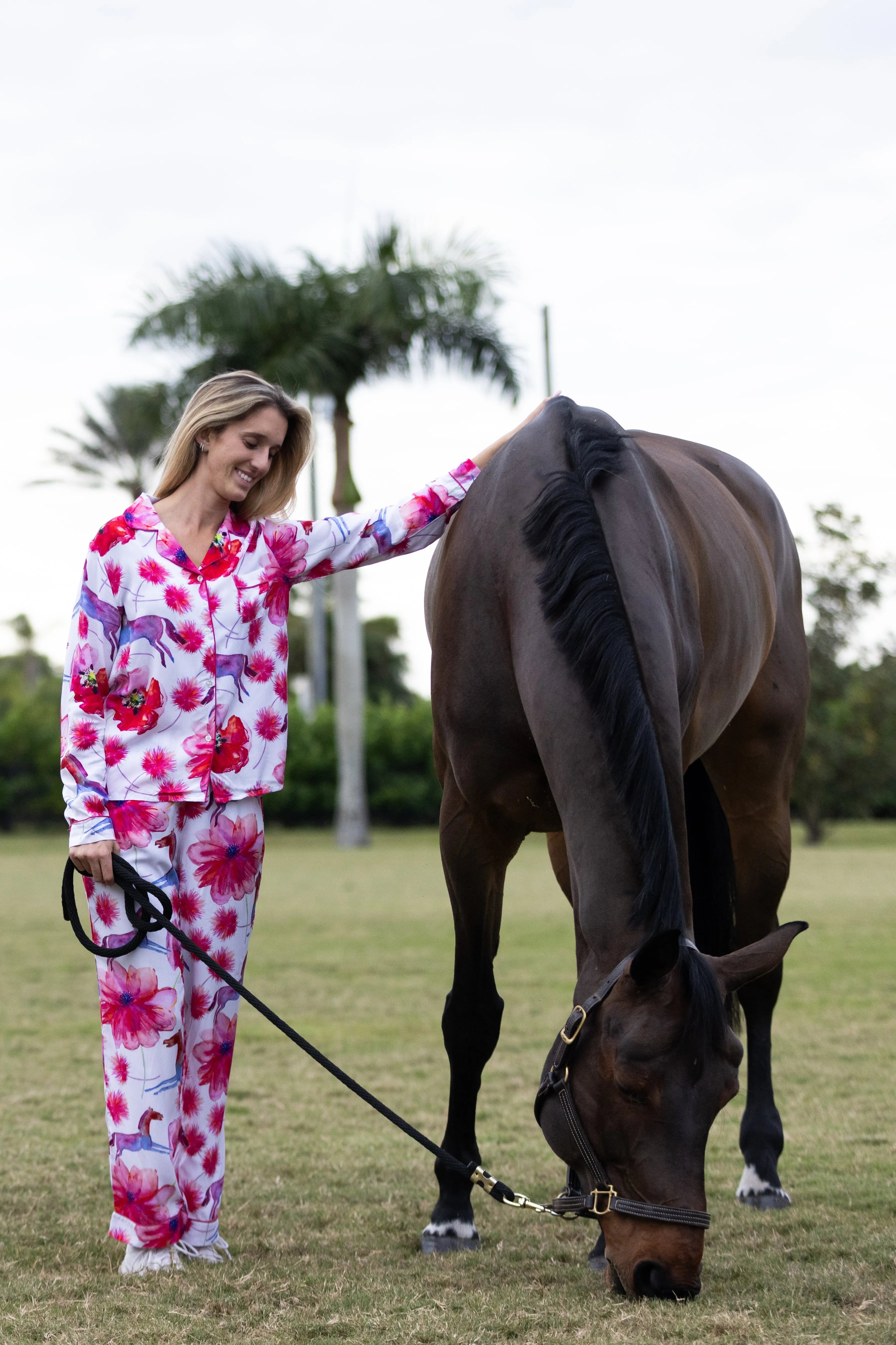 Layla Pajama Bottoms – Bamboo Equestrian Lounge Pants & Shorts