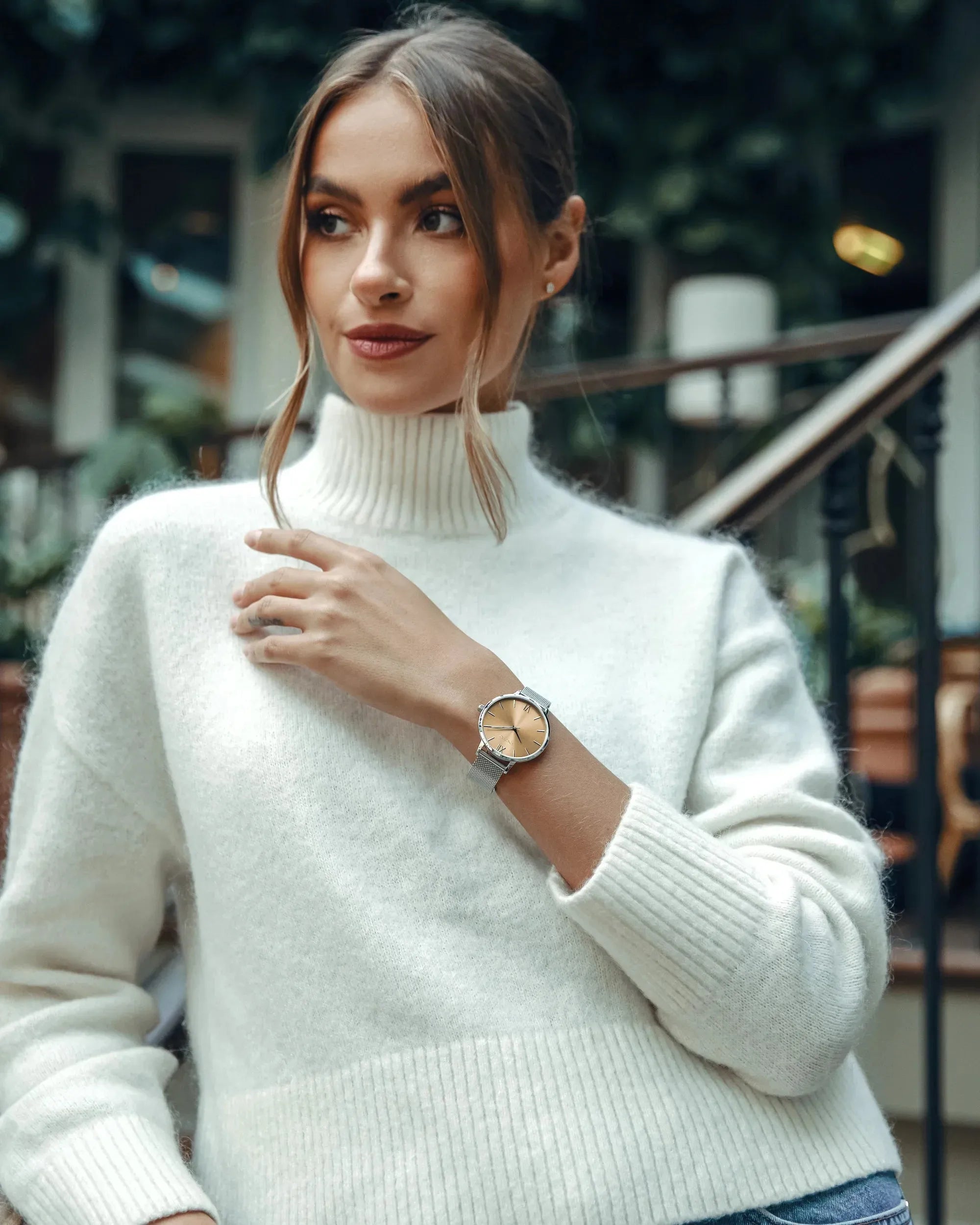 The Eros Mesh Men's Watches - Bronze