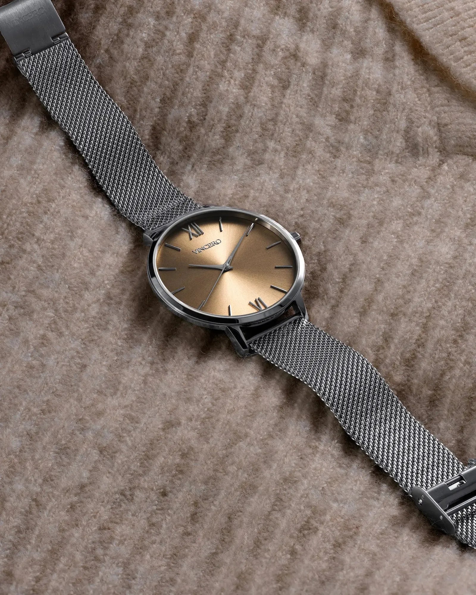 The Eros Mesh Men's Watches - Bronze
