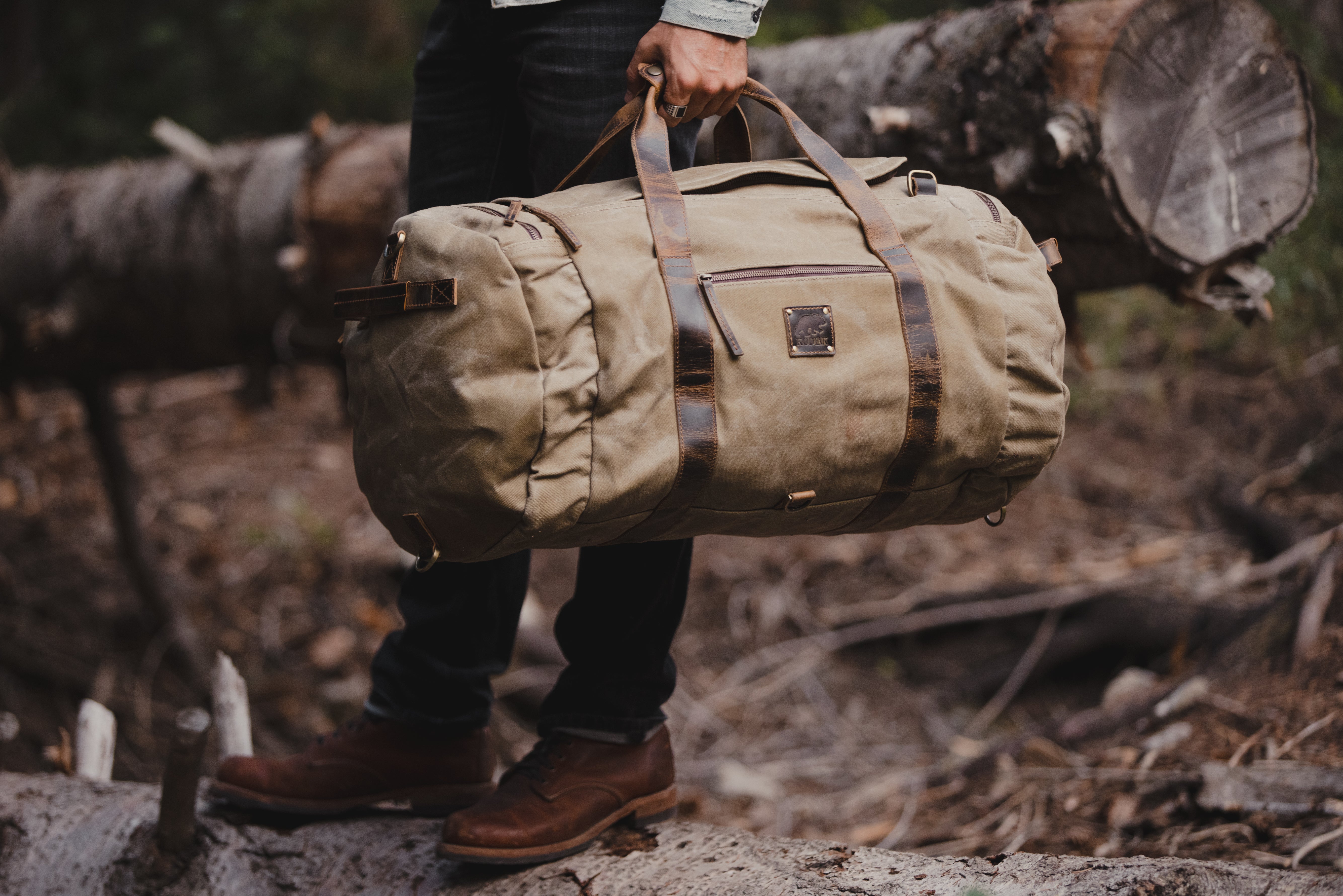 85L Nomad Canvas Duffel Bag