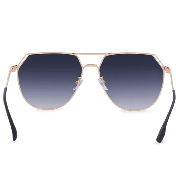 Farrah - Midnight Square Aviator Sunglasses