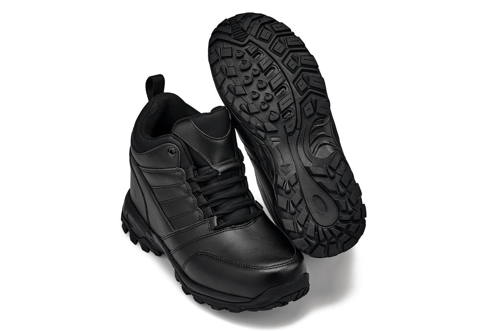 FD003 - 4.5 Inches Taller (Black) - Lightweight Men's Sneakers