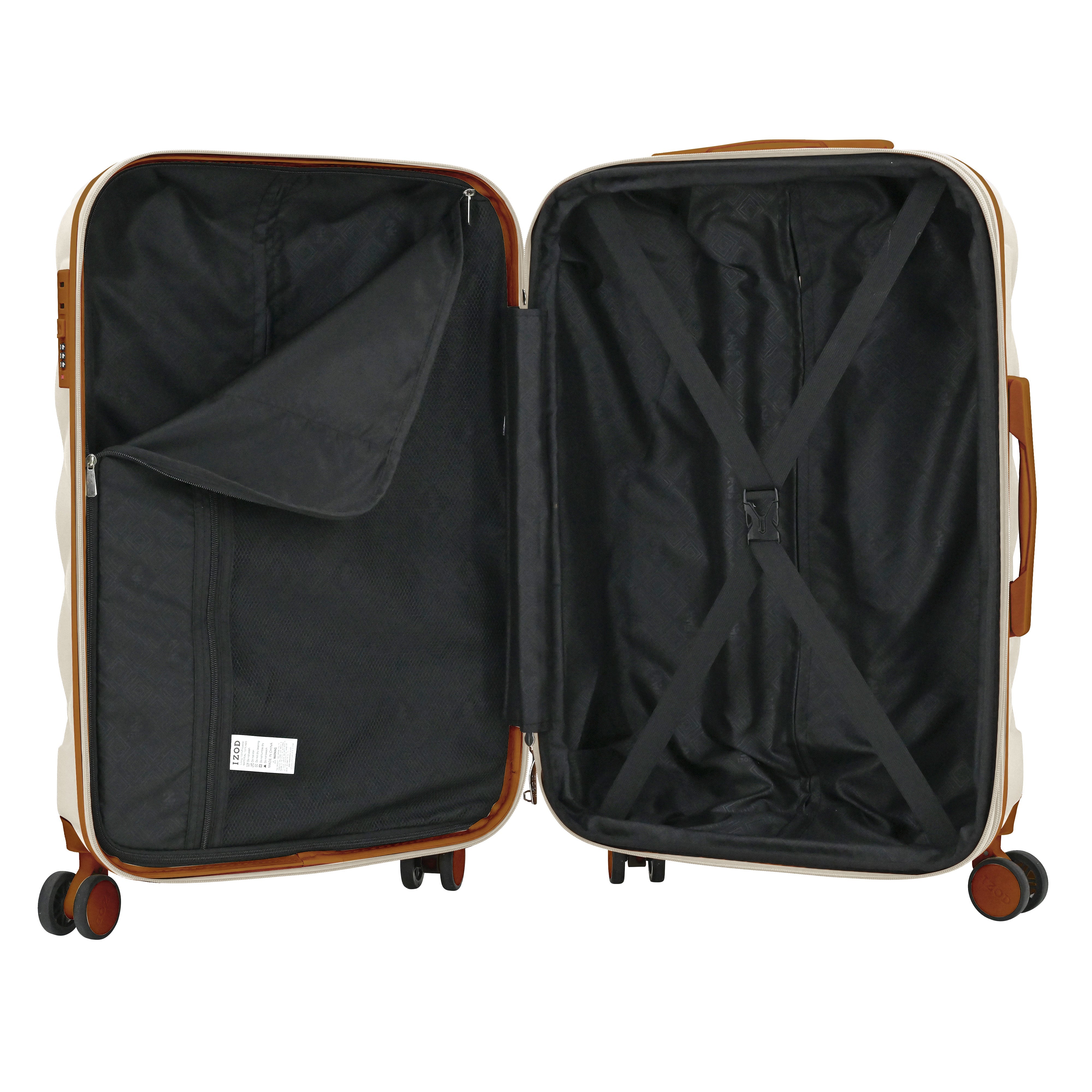 IZOD Fit 3 Piece Luggage Set
