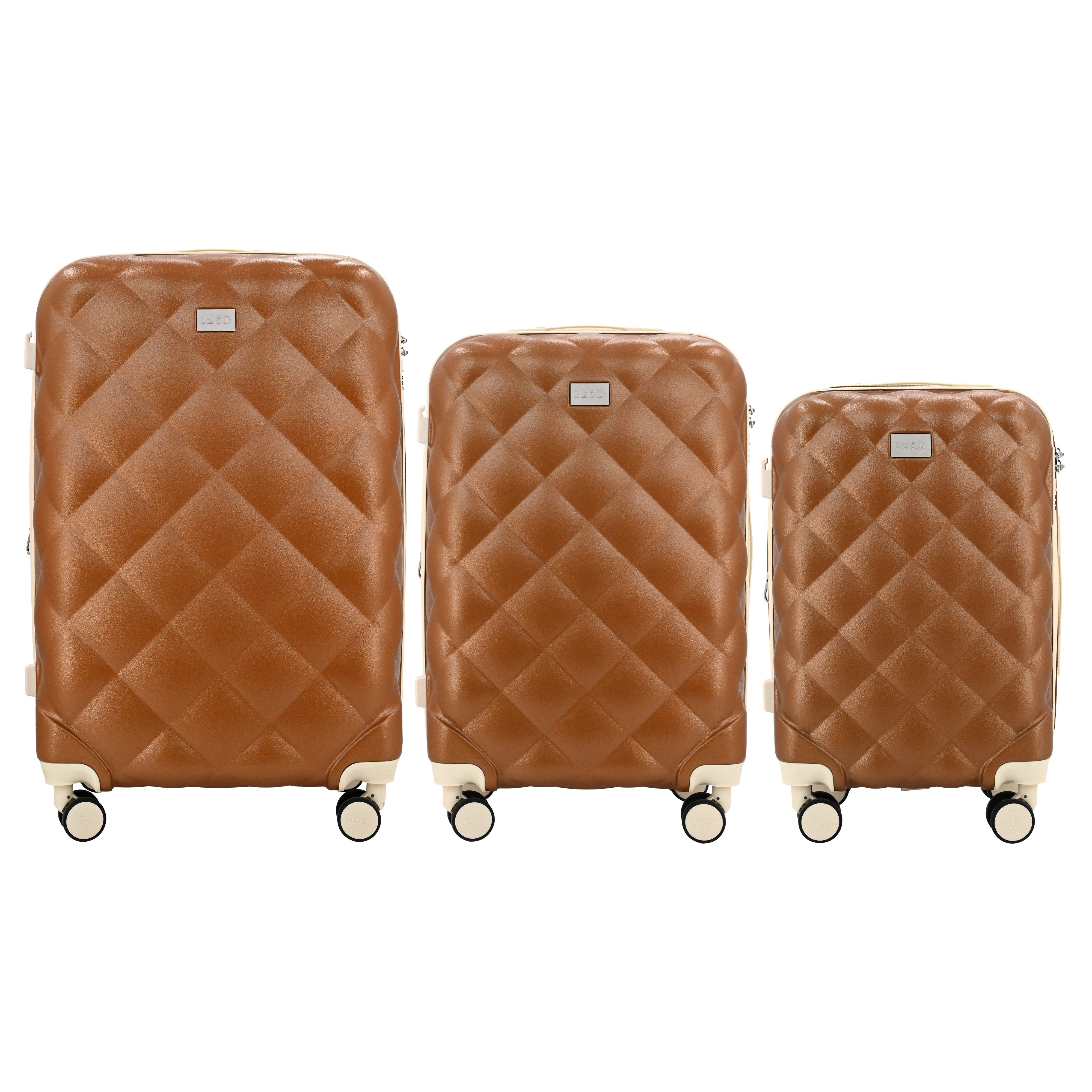 IZOD Fit 3 Piece Luggage Set