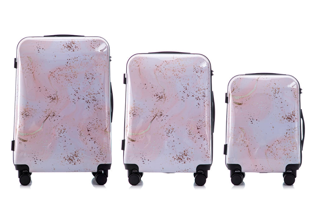 Fairy 3 Piece Luggage Set with TSA Lock