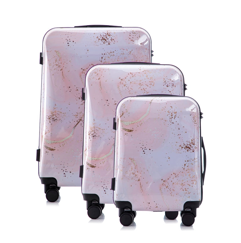 Fairy 3 Piece Spinner Luggage Set with Lock