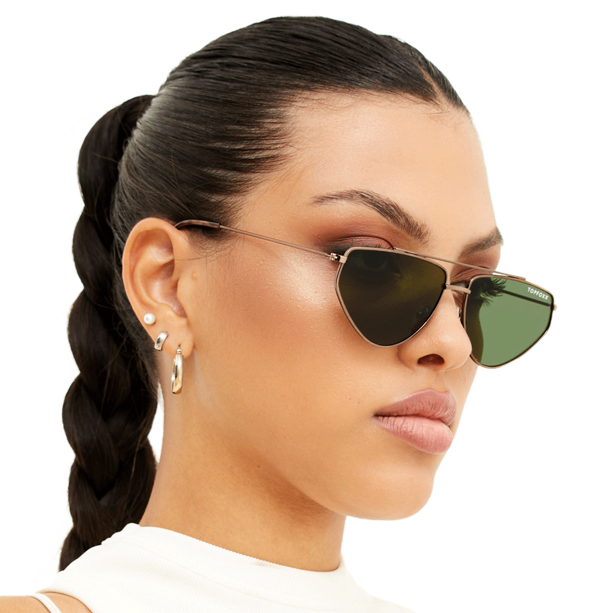 Hasta La Vista Sunglasses - Dark green