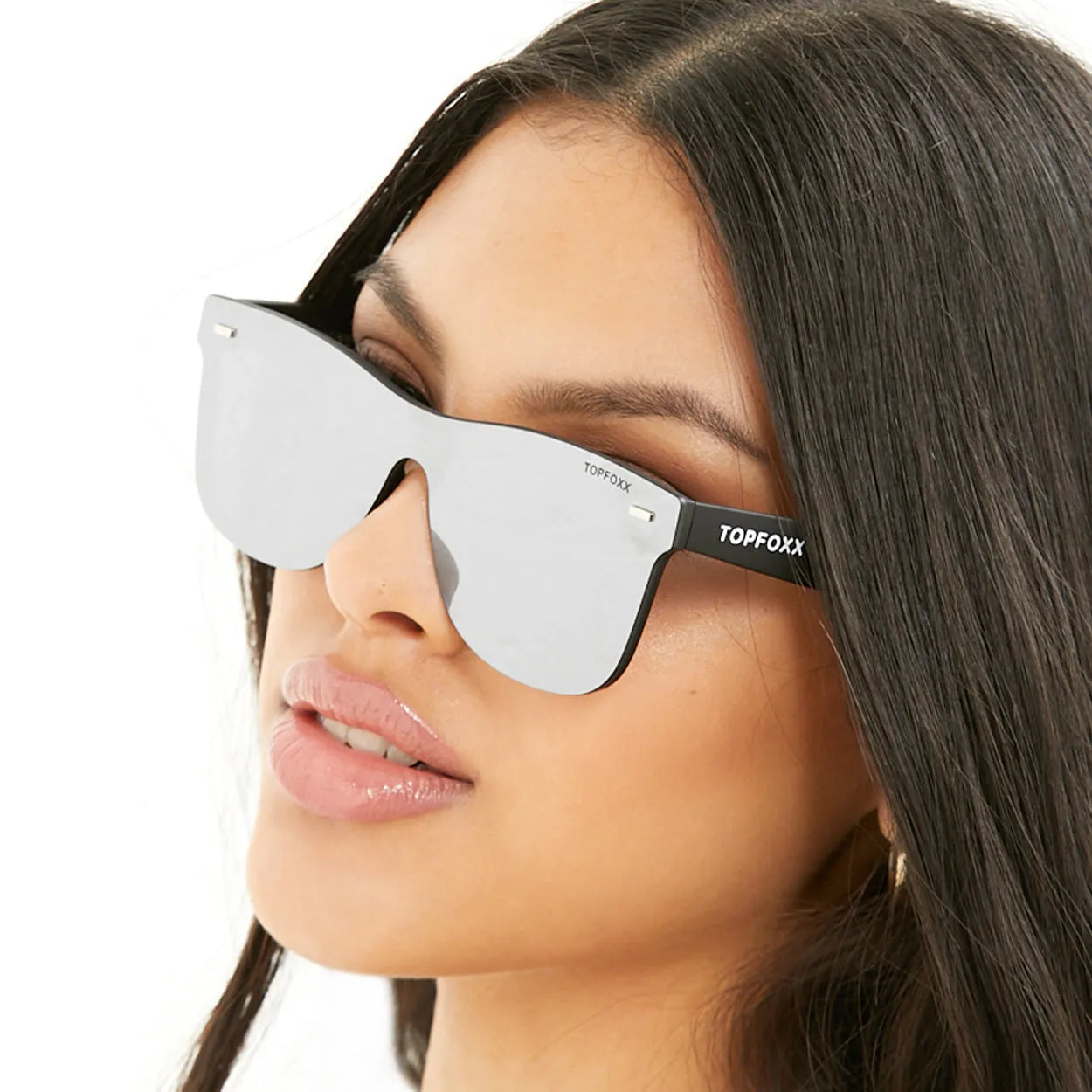 Sustainable Future Wife - Silver Square Wayfarer Sunglasses