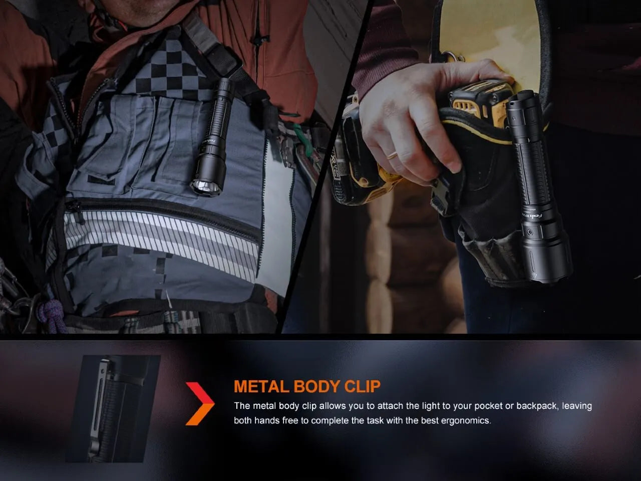 WF26R Cradle Charging LED Work Flashlight
