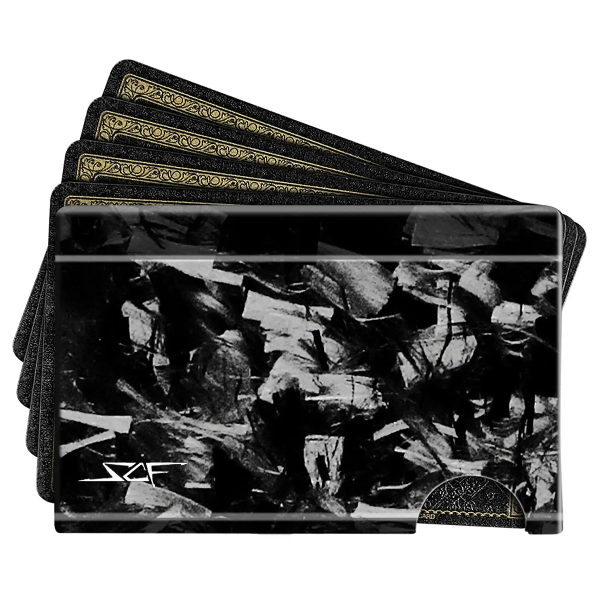 Forged Carbon Fiber Cash & Card Slim Wallet