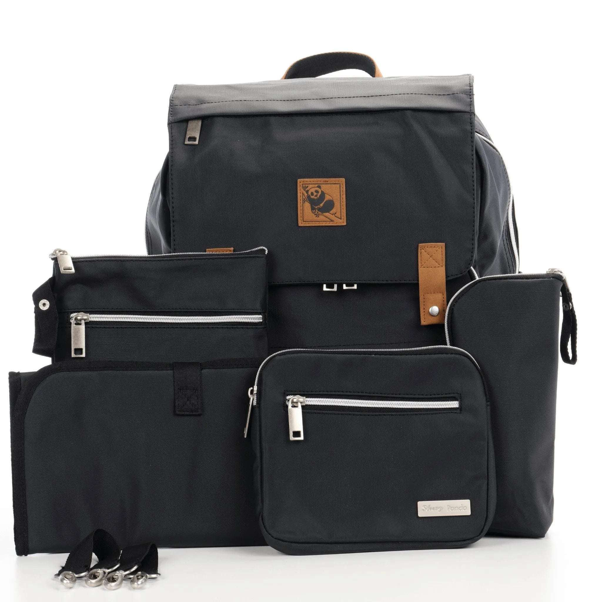 Kaitlyn - Canvas Diaper Backpack | Mommy Bag