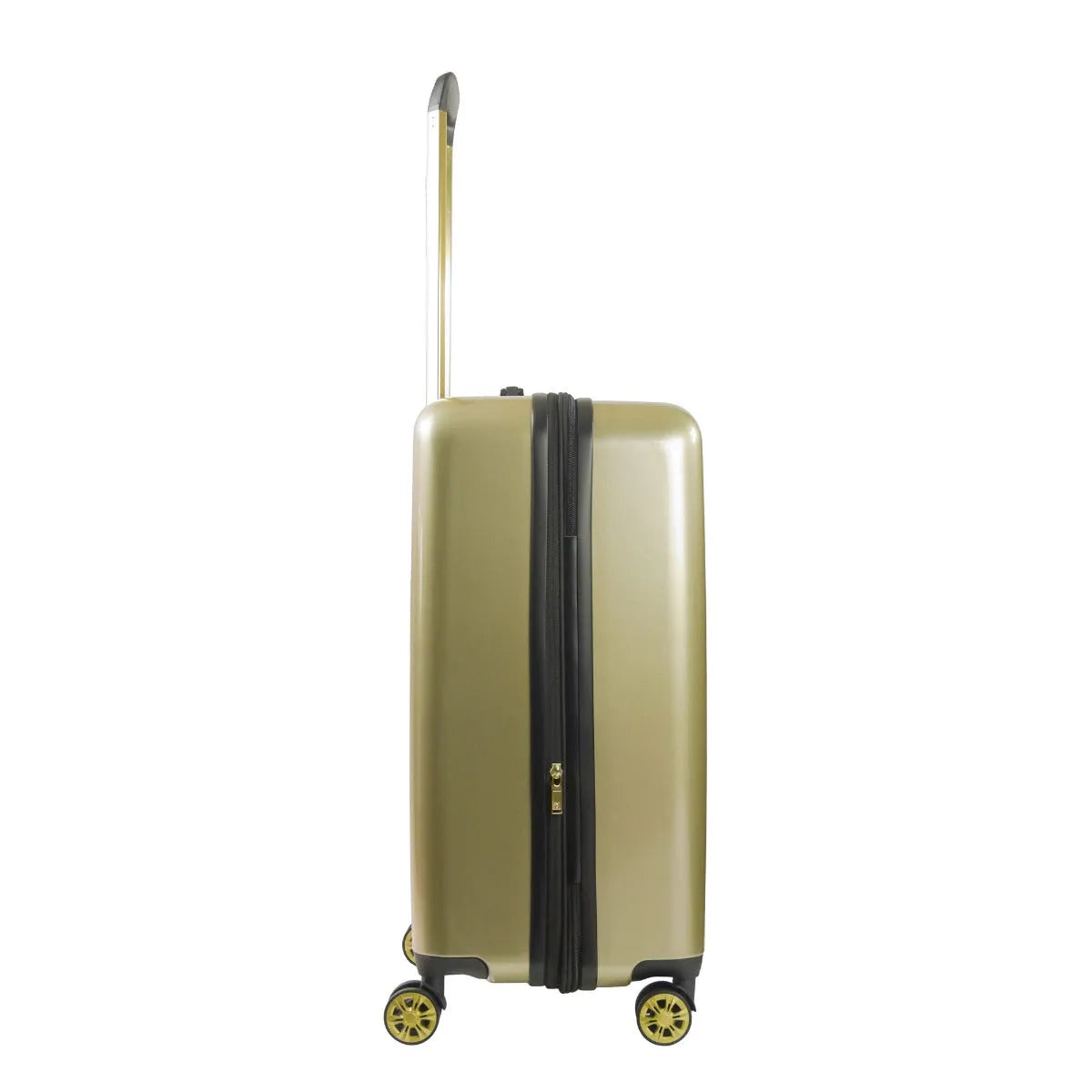 Ful Groove 27" Expandable Hardside Spinner Luggage, Gold