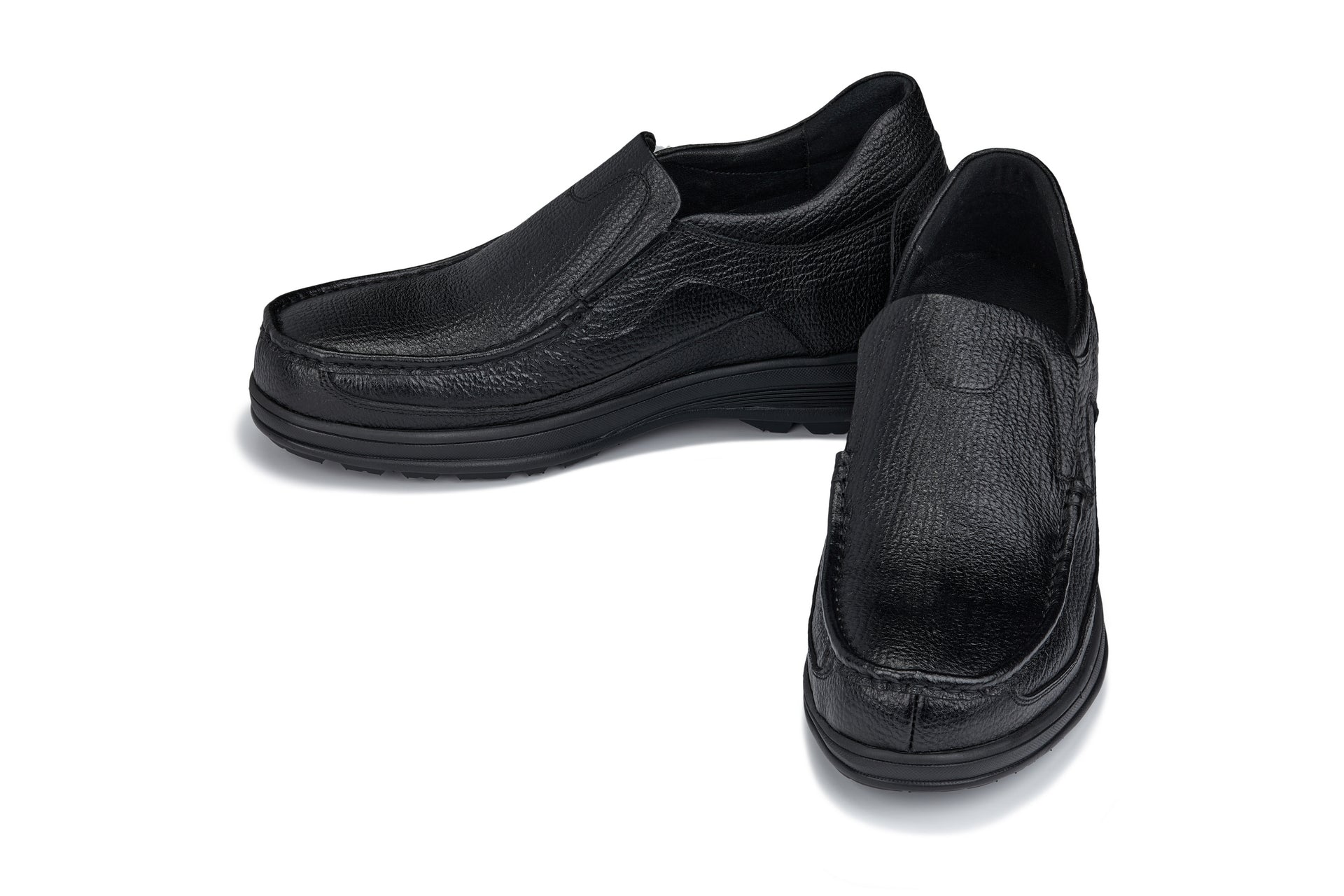 G1825 - 3 Inches Taller (Black) - Lightweight Men's Shoes