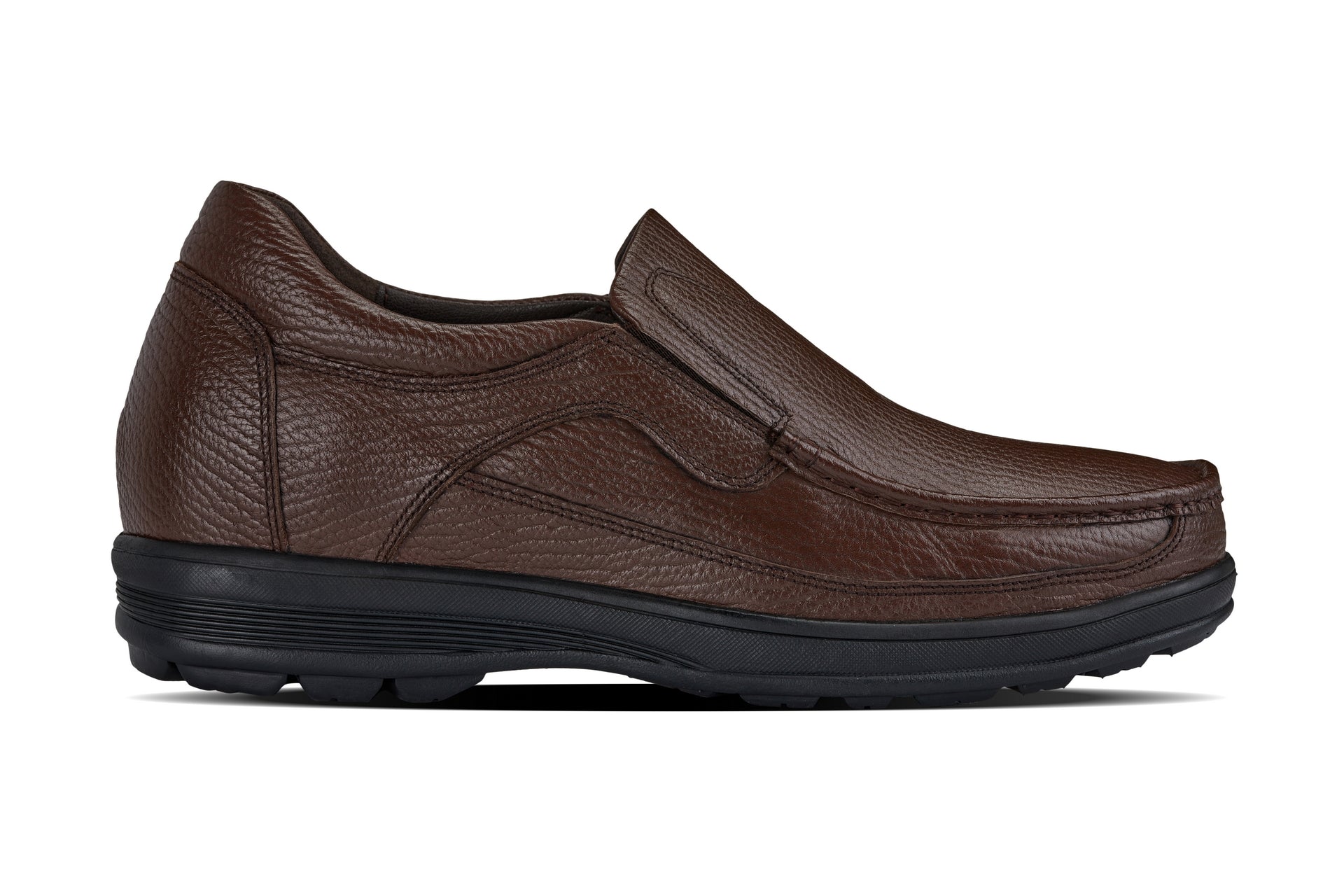G1827 - 3 Inches Taller (Brown) - Lightweight Men's Sneakers