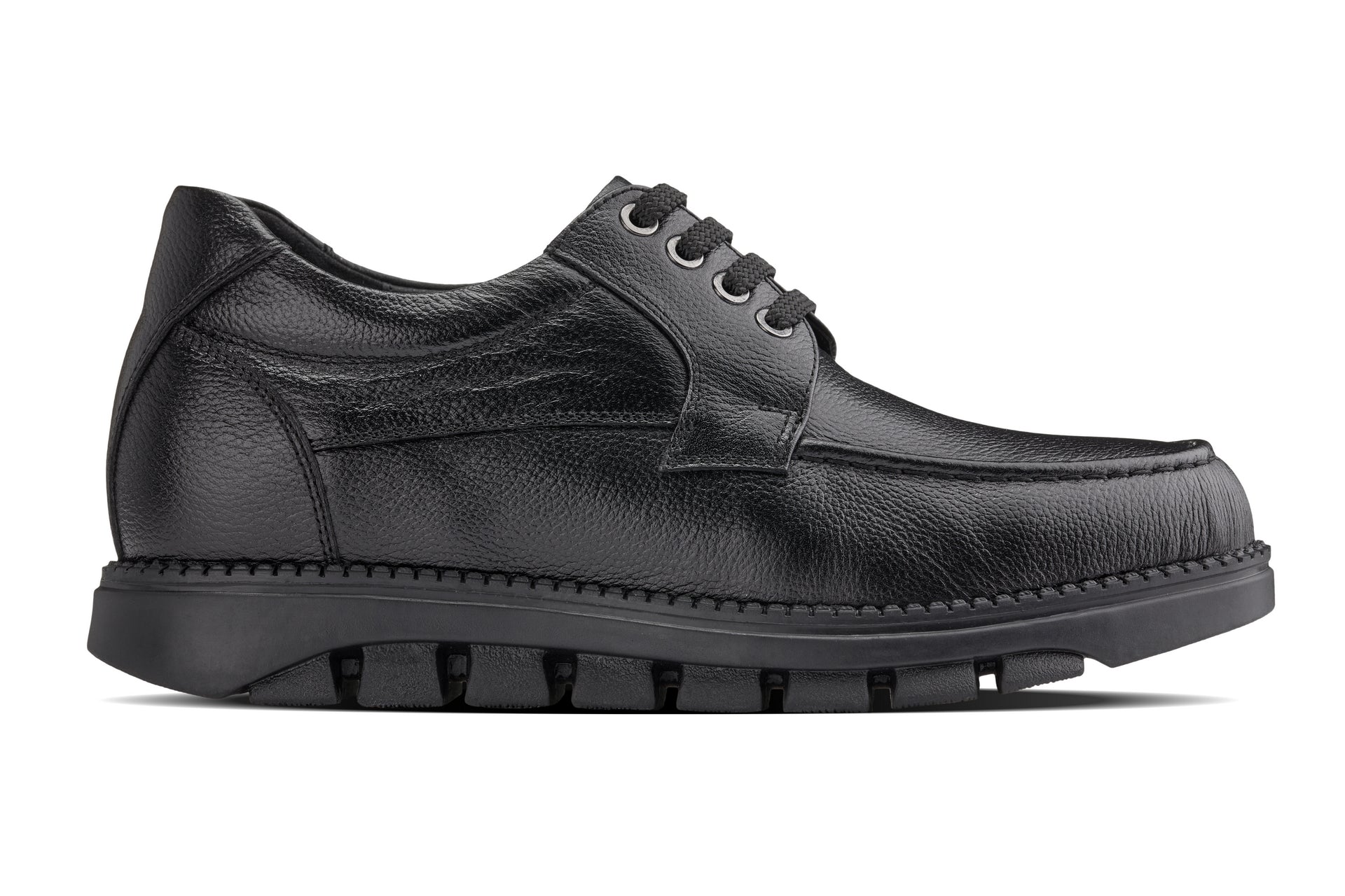 G6381 - 3 Inches Taller (Black) - Men's Sneakers