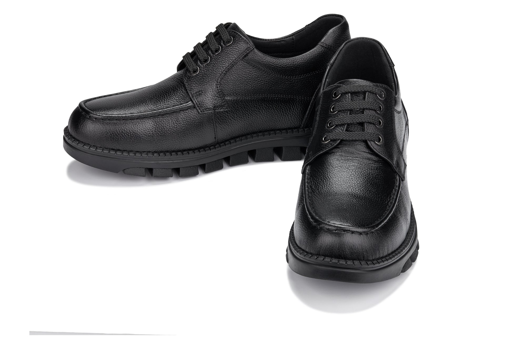 G6381 - 3 Inches Taller (Black) - Men's Sneakers